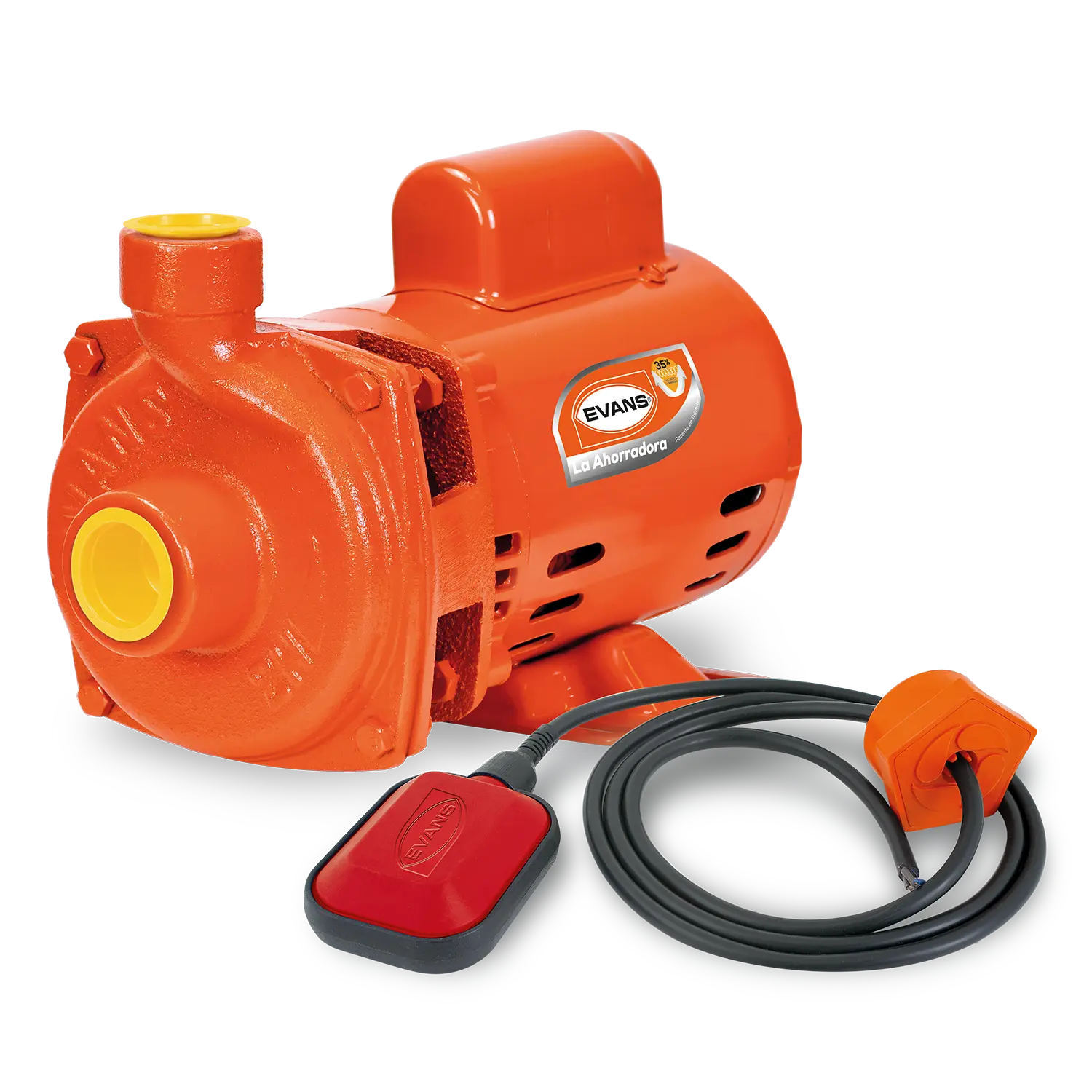 Bomba centrífuga 1/2 HP 127 V monofásico 75 LPM Marca EVANS. Modelo: 2H050-F