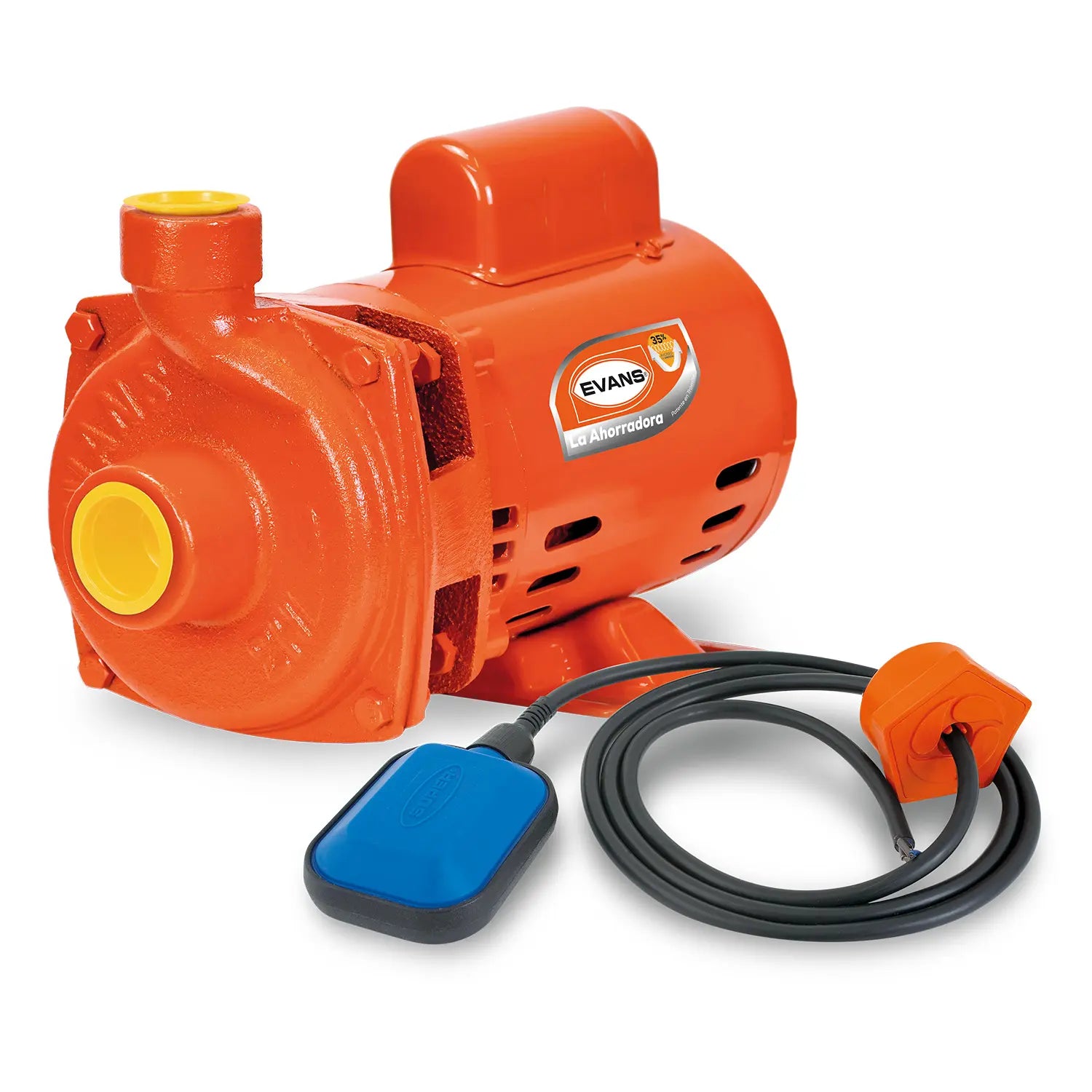 Bomba centrífuga 3/4 HP 127/220 V monofásico 100 LPM Marca EVANS. Modelo: 2H075-FS