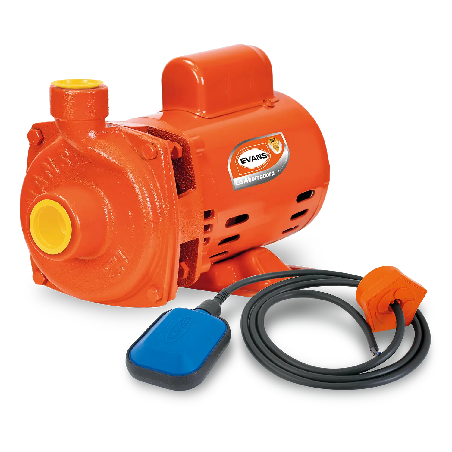 Bomba centrífuga 3/4 HP 127/220 V monofásico 100 LPM Marca EVANS. Modelo: 2H075-FS