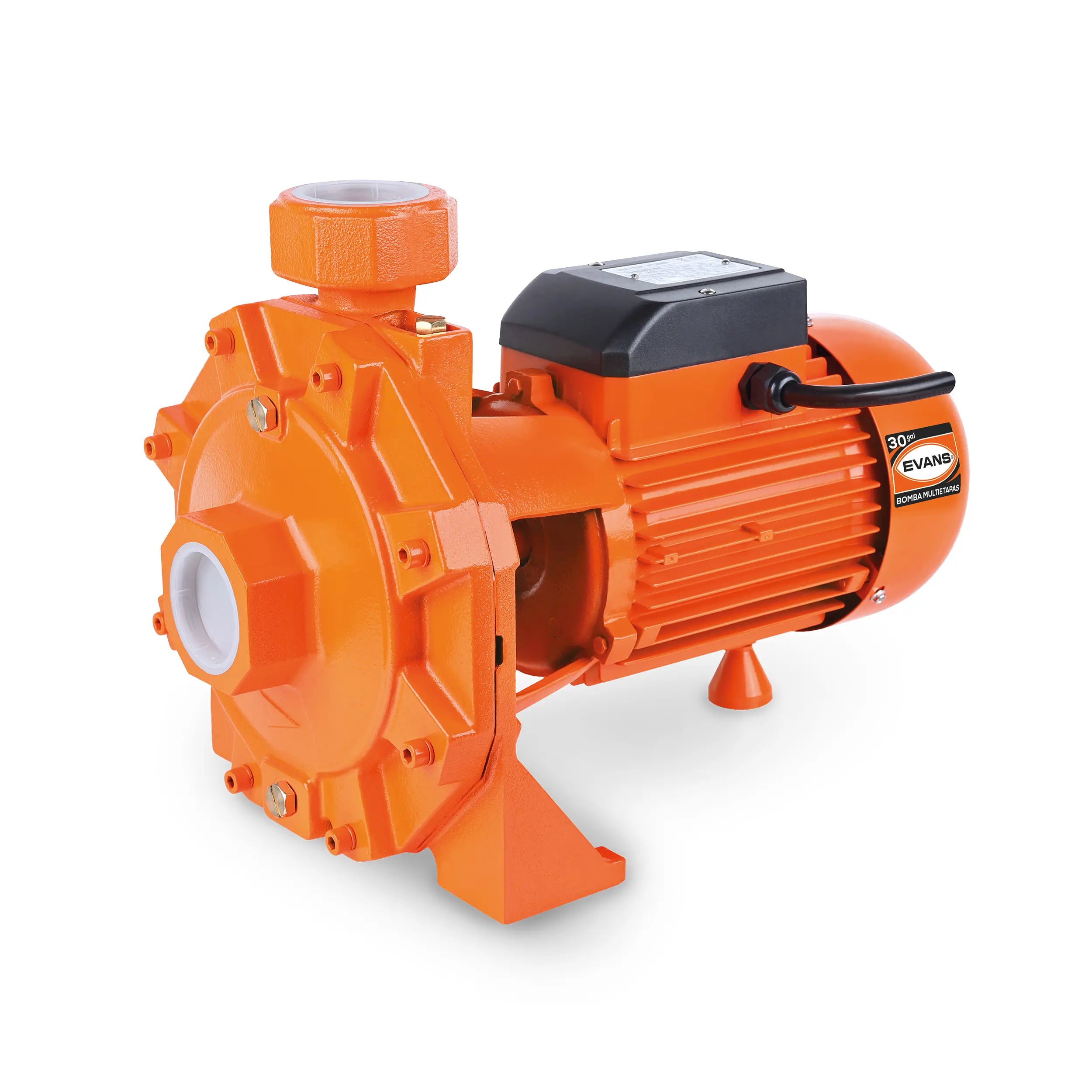 Bomba multietapas 3 HP 235 LPM 220 V monofásico Marca EVANS. Modelo: BME30ME300