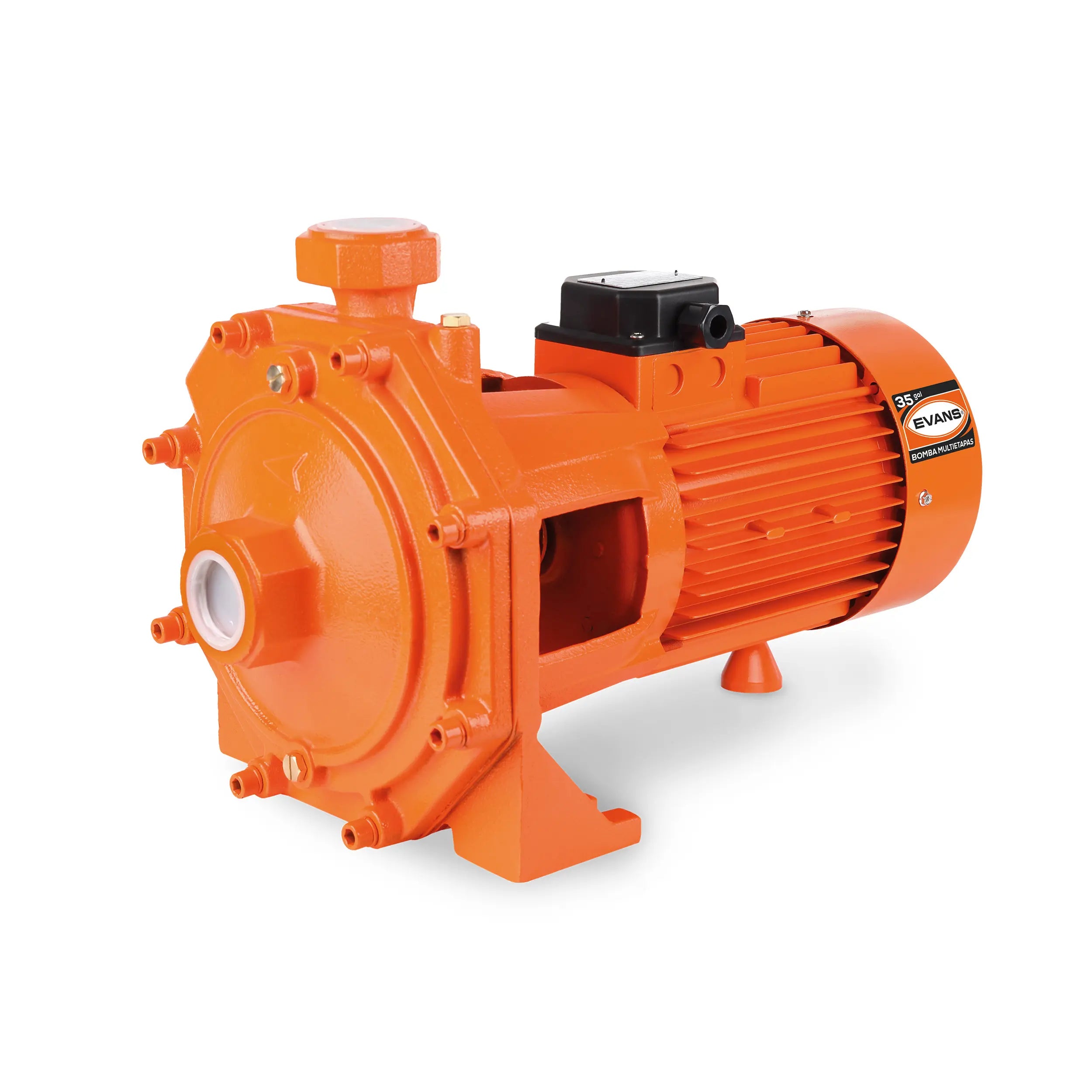 Bomba multietapas 5 HP 235 LPM 220/440 V trifásico Marca EVANS. Modelo: BME35ME0500