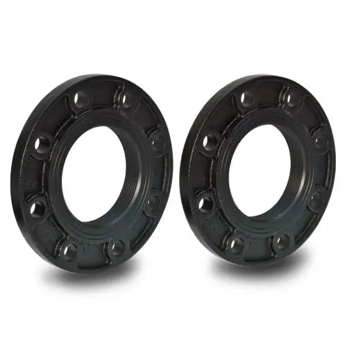 Kit de bridas roscadas 3" NPT Marca EVANS. Modelo: RB-SSXV-KBR300