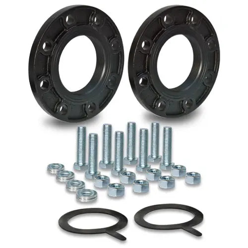 Kit de bridas roscadas 3" NPT Marca EVANS. Modelo: RB-SSXV-KBR300