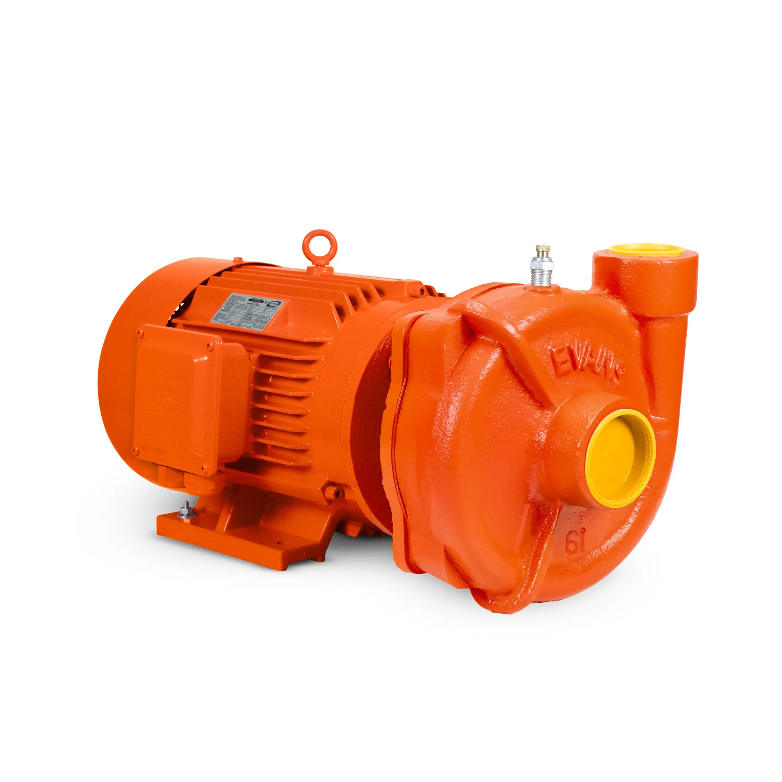 Bomba centrífuga 3 HP 990 LPM 220/440 V trifásico Marca EVANS. Modelo: 6IME0300