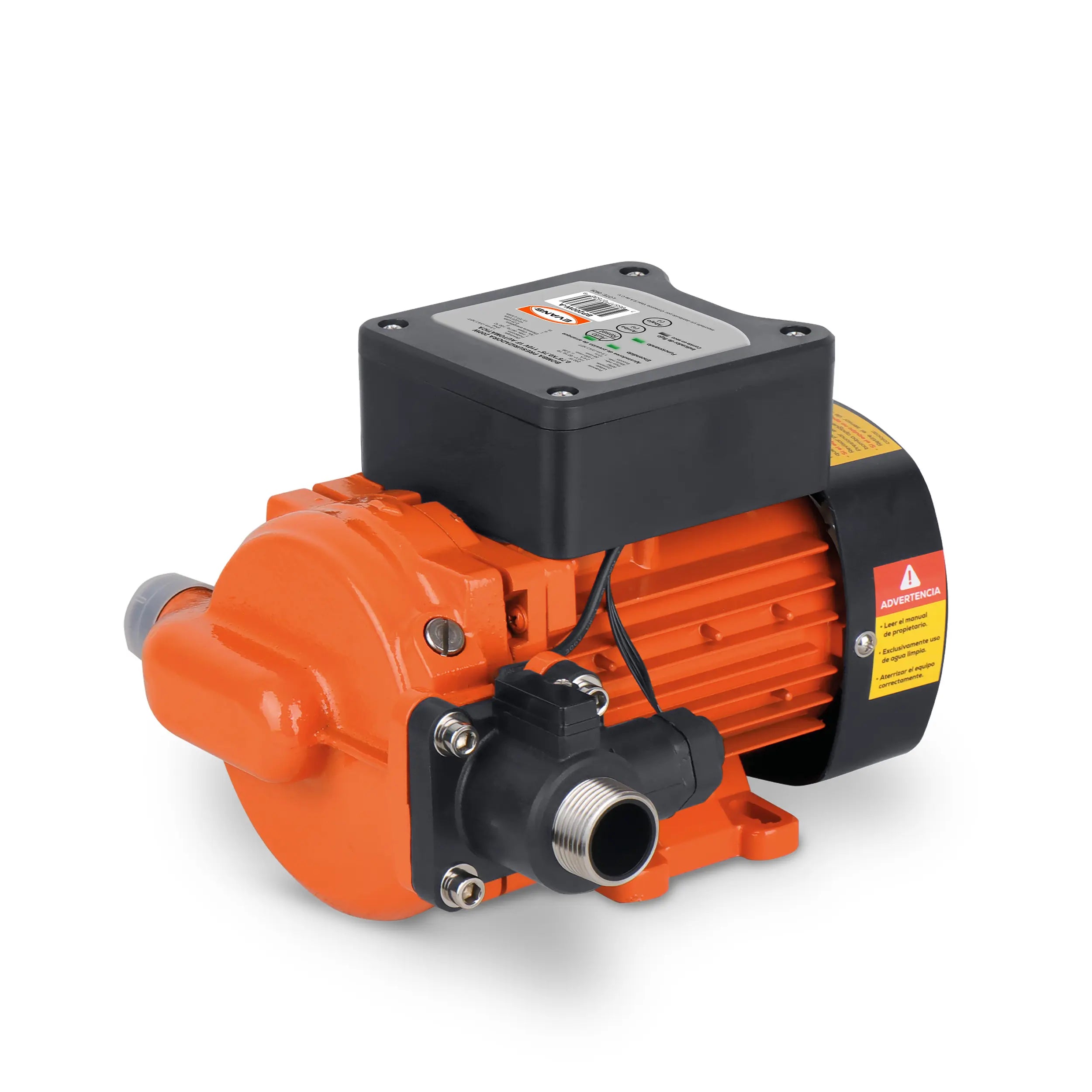 Bomba presurizadora 0.27 HP 53 LPM 115 V monofásico Marca EVANS. Modelo: BP200W-A