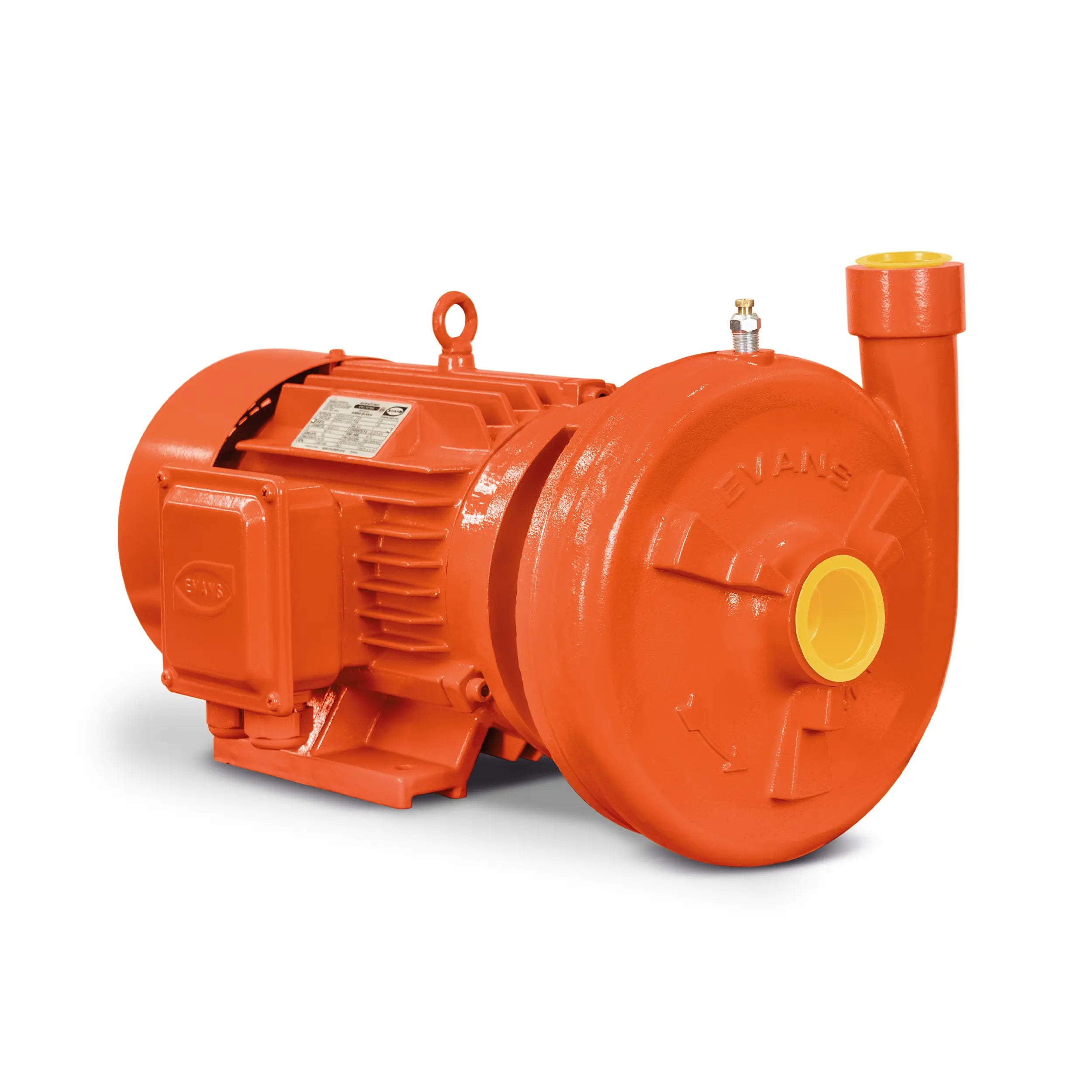Bomba centrífuga 7.5 HP 511 LPM 220/440 V trifásico Marca EVANS. Modelo: MT1AME0750