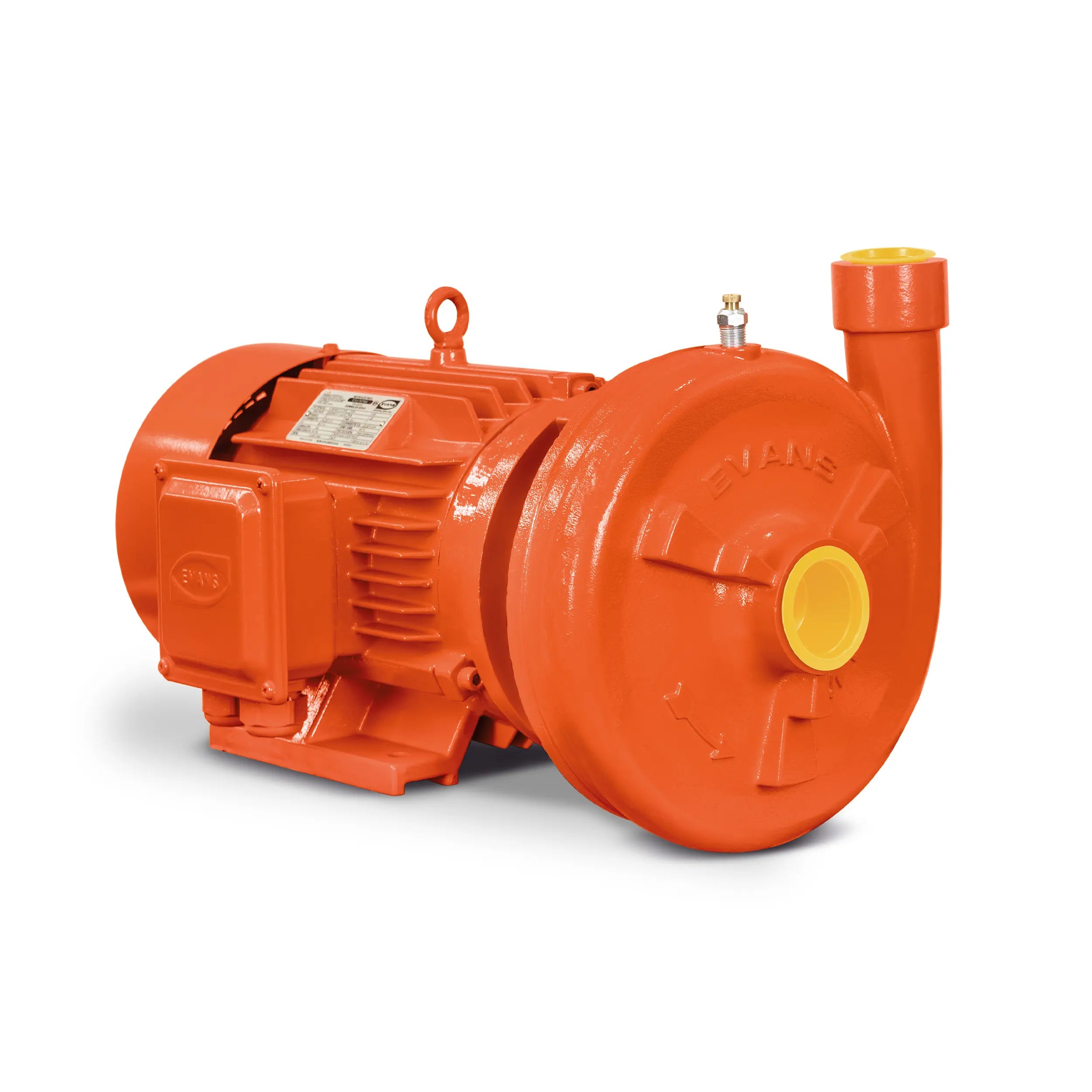 Bomba centrífuga 3 HP 411 LPM 220 V monofásico Marca EVANS. Modelo: MT1AME300