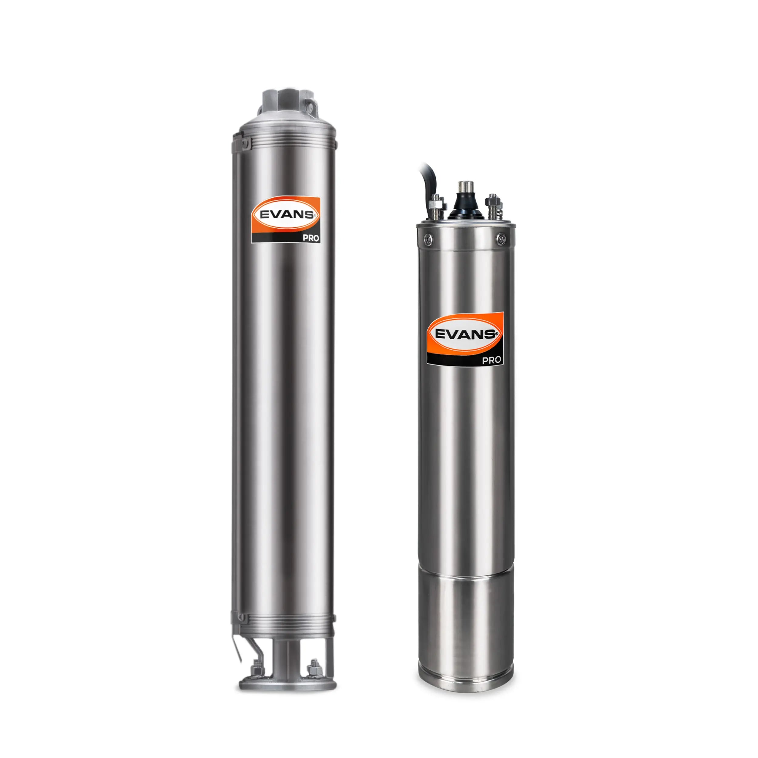Equipo de riego sumergible 40GPM 2 HP 300 LPM 220 V trifásico Marca EVANS. Modelo: K-SS440ME0200G
