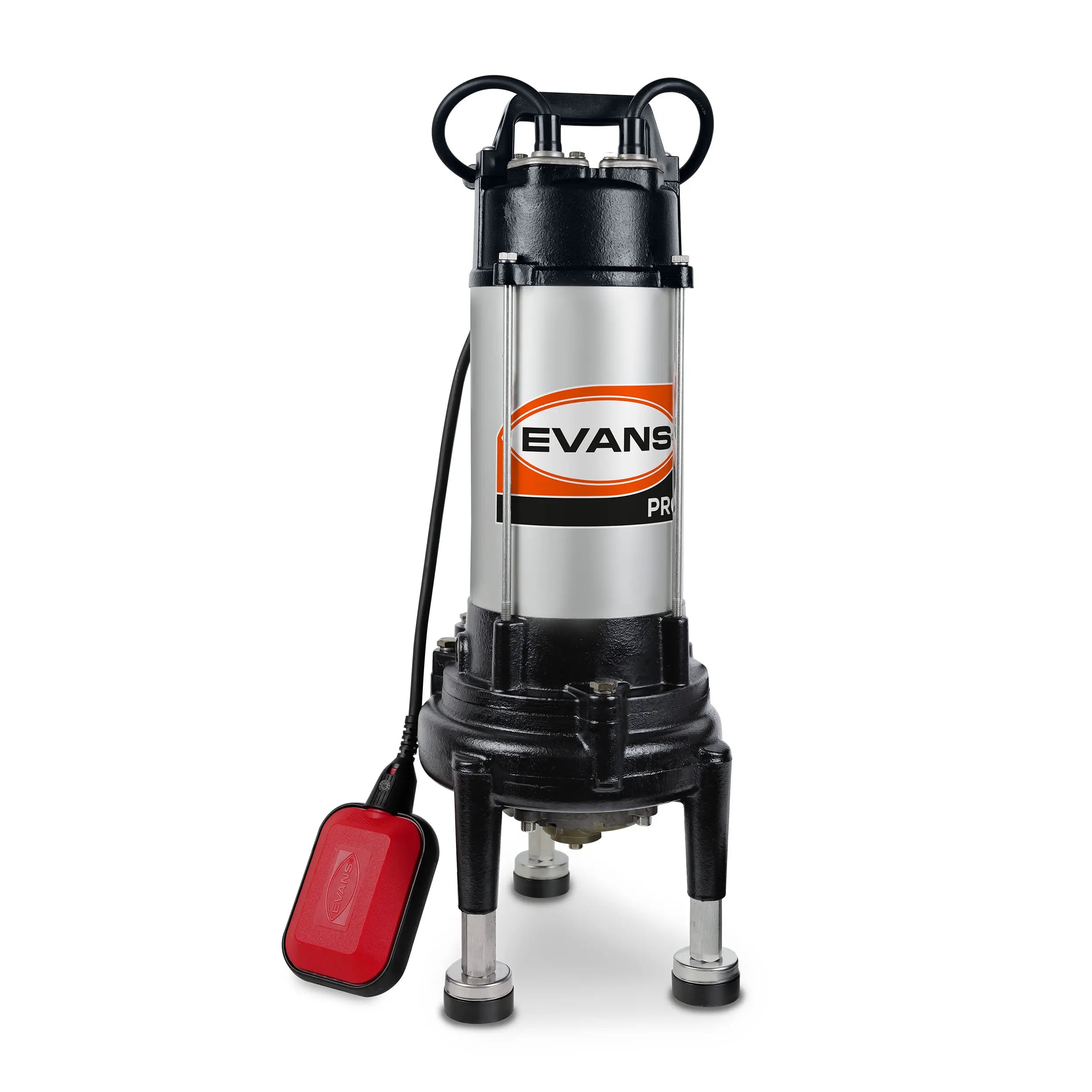 Bomba sumergible para aguas residuales 1.5 HP 340 LPM 115 V monofásico Marca EVANS. Modelo: STC2ME150F-F