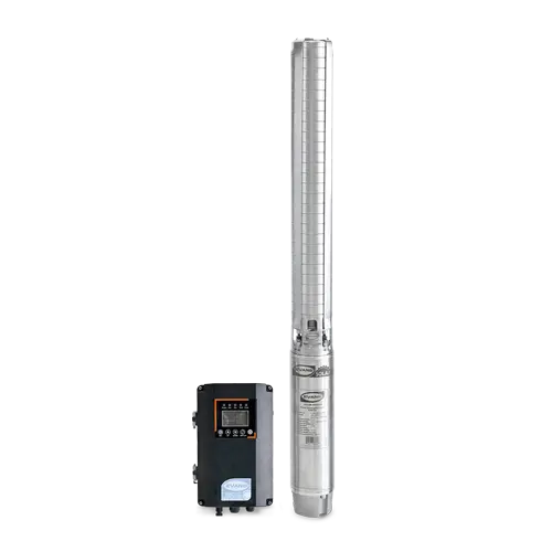 Bomba Solar 5 Hp 100 lpm 90/360 V Marca EVANS. Modelo: SOLAR-MASTER100