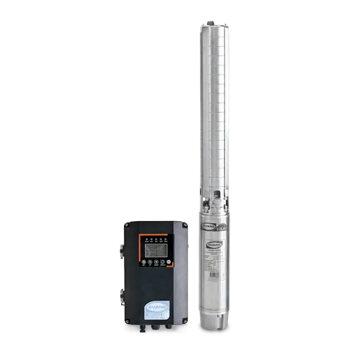Bomba Solar 5 Hp 160 lpm 90/360 V Marca EVANS. Modelo: SOLAR-MASTER160