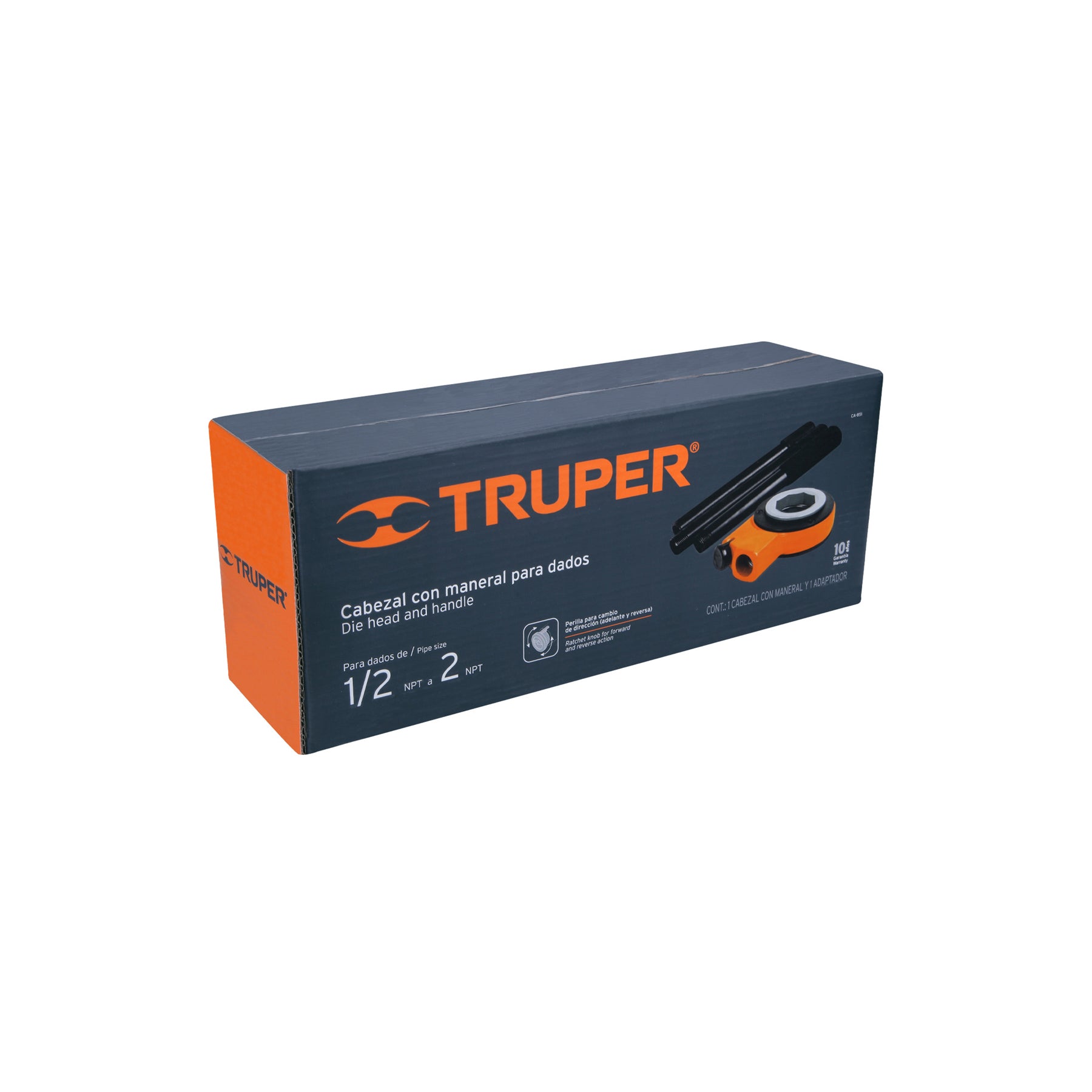Cabezal para dados TA-851, TRUPER. Modelo: CA-851