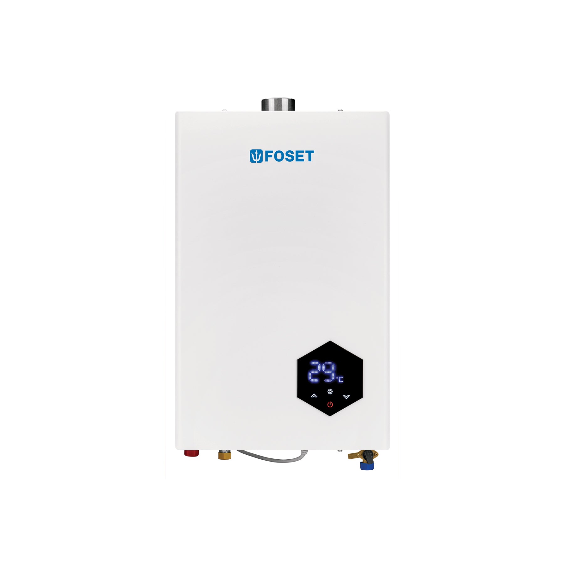 Calentador instantáneo modulante, 14L, 2 serv, gas LP, FOSET. Modelo: CALE-14IM