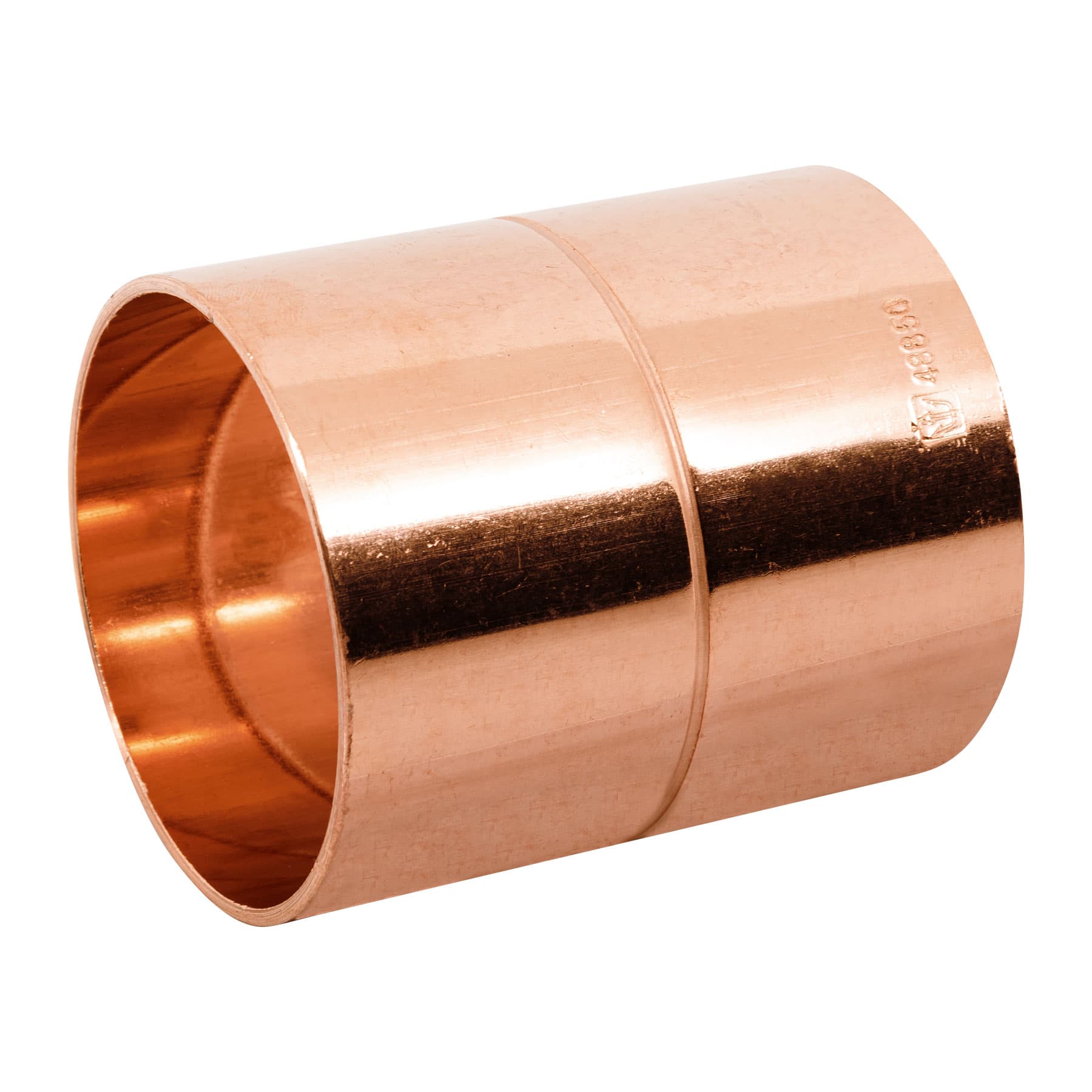 Cople de cobre 2', con ranura, FOSET. Modelo: CC-266