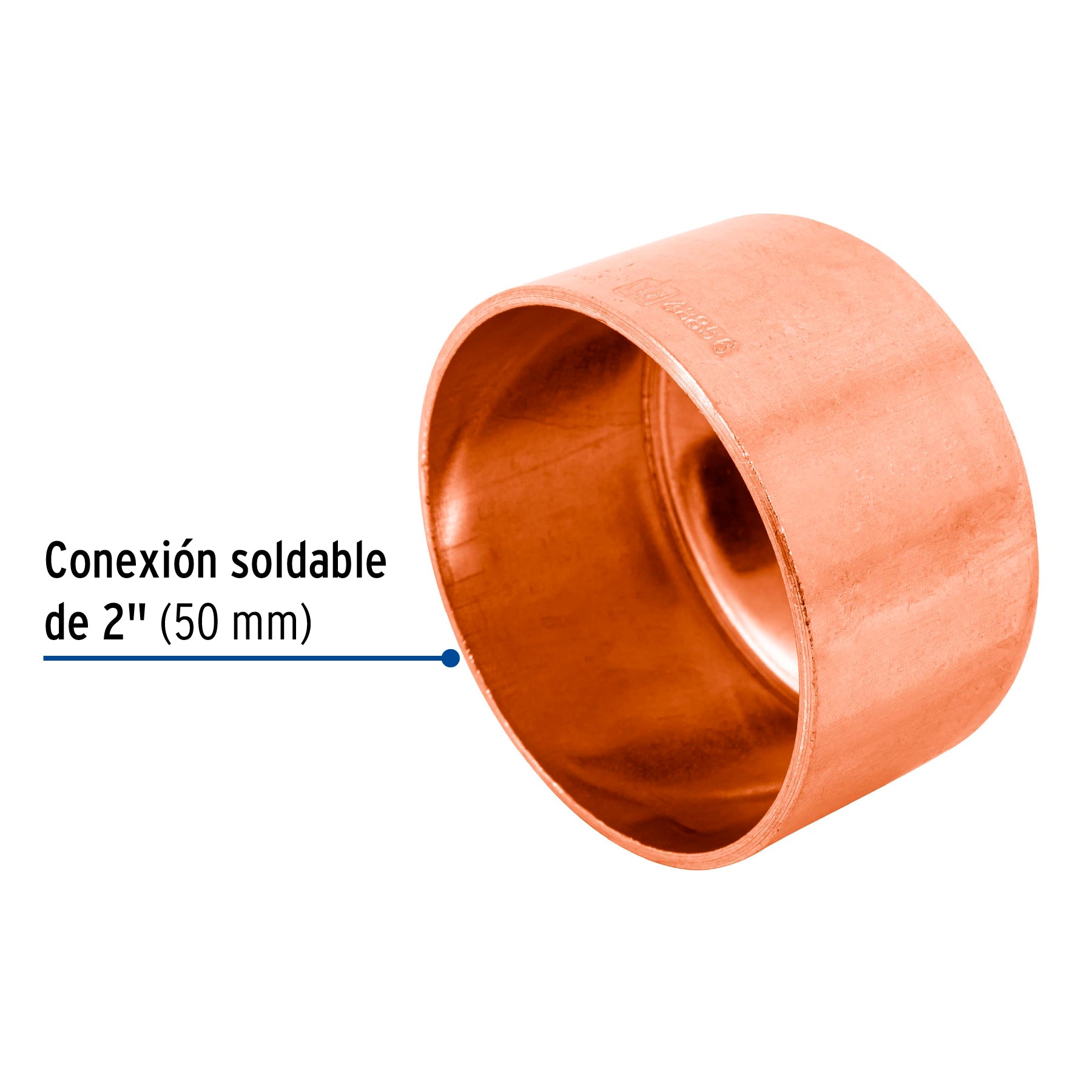 Tapón capa de cobre 2', FOSET. Modelo: CC-366