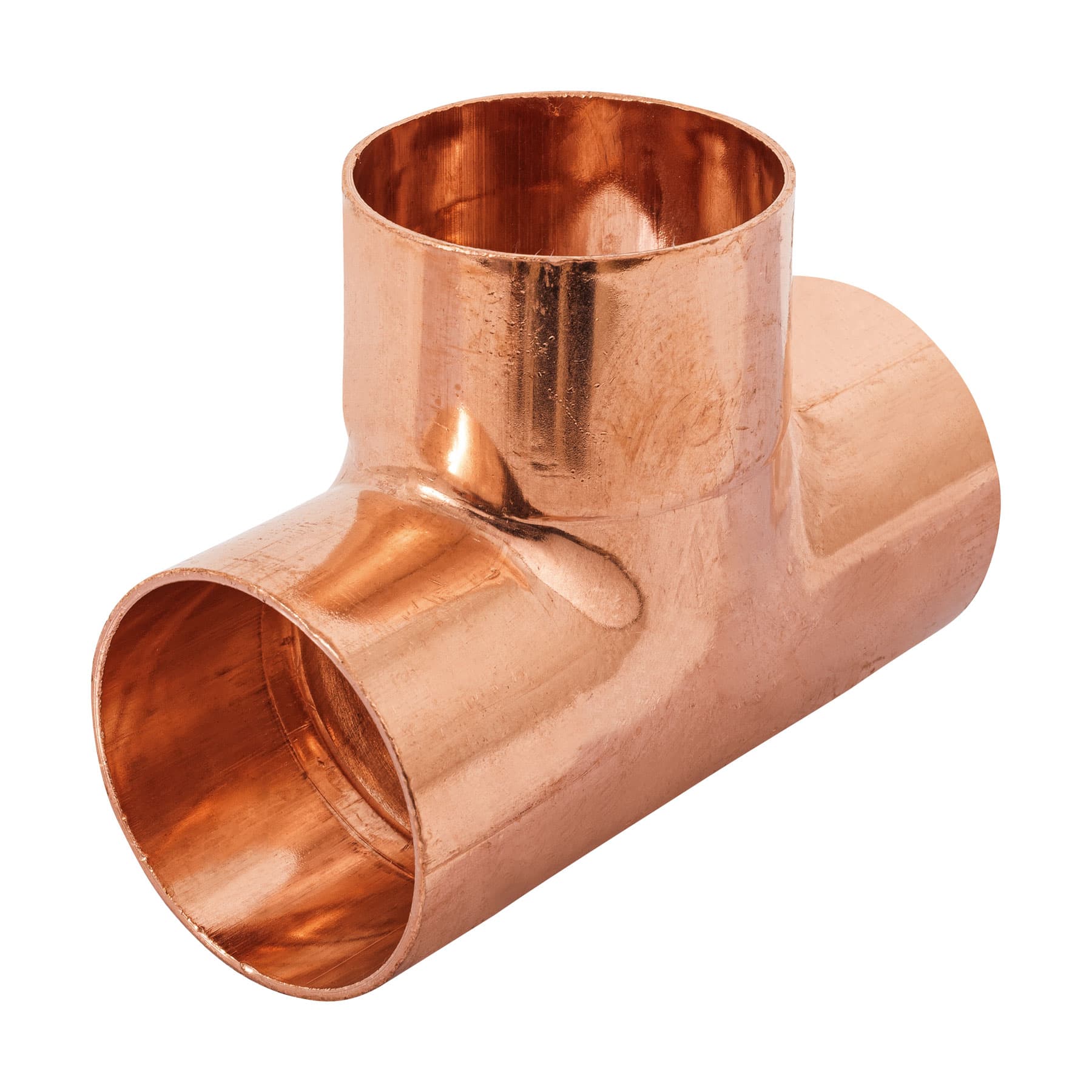 Tee sencilla de cobre 2', FOSET. Modelo: CC-766