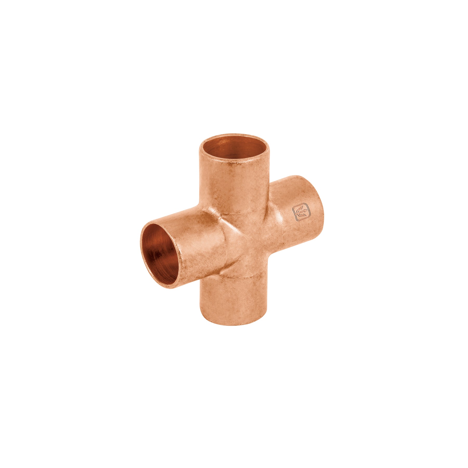 Cruz sencilla de cobre 3/4', FOSET. Modelo: CC-772