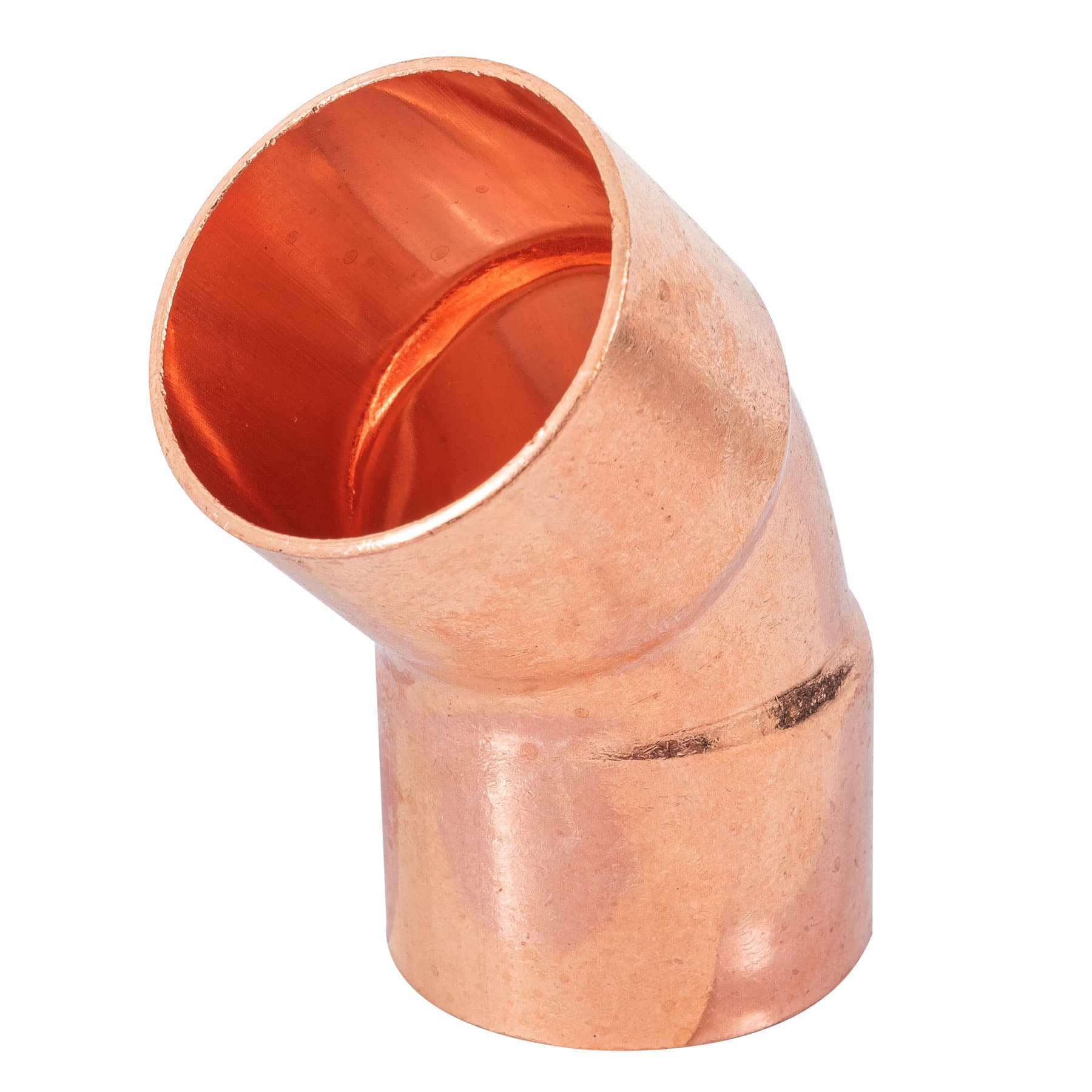 Codo 45° de cobre 1-1/4', FOSET. Modelo: CC-864