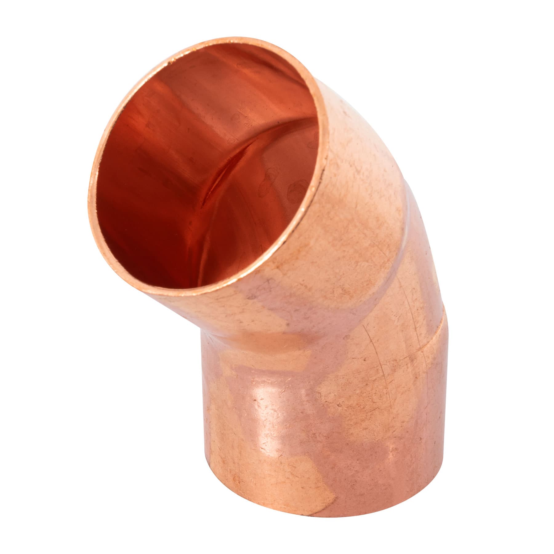 Codo 45° de cobre 1-1/2', FOSET. Modelo: CC-865