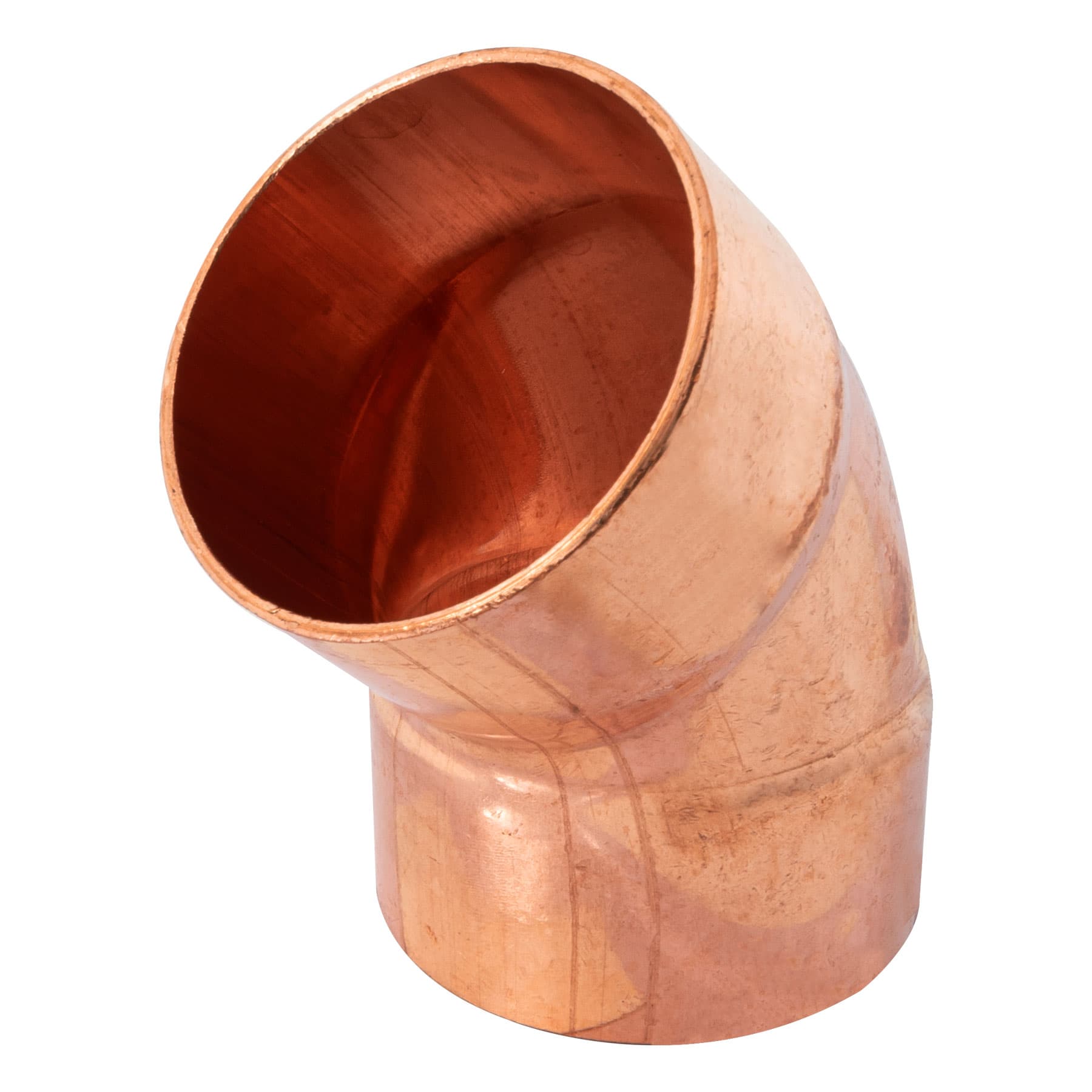 Codo 45° de cobre 2', FOSET. Modelo: CC-866