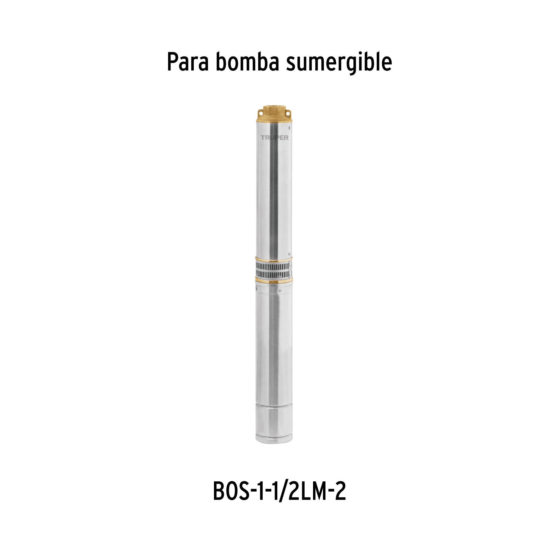Caja de control para bomba tipo bala 1 1/2 HP, 220V, TRUPER. Modelo: CE-BOS-1-1/2LM-2