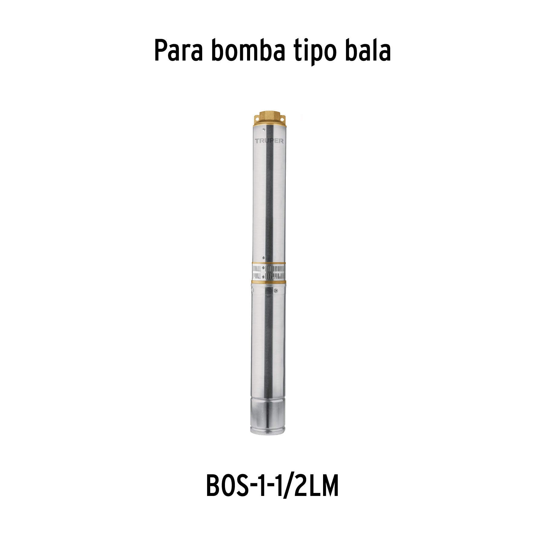 Caja de control para bomba tipo bala 1-1/2 HP, TRUPER. Modelo: CE-BOS-1-1/2LM