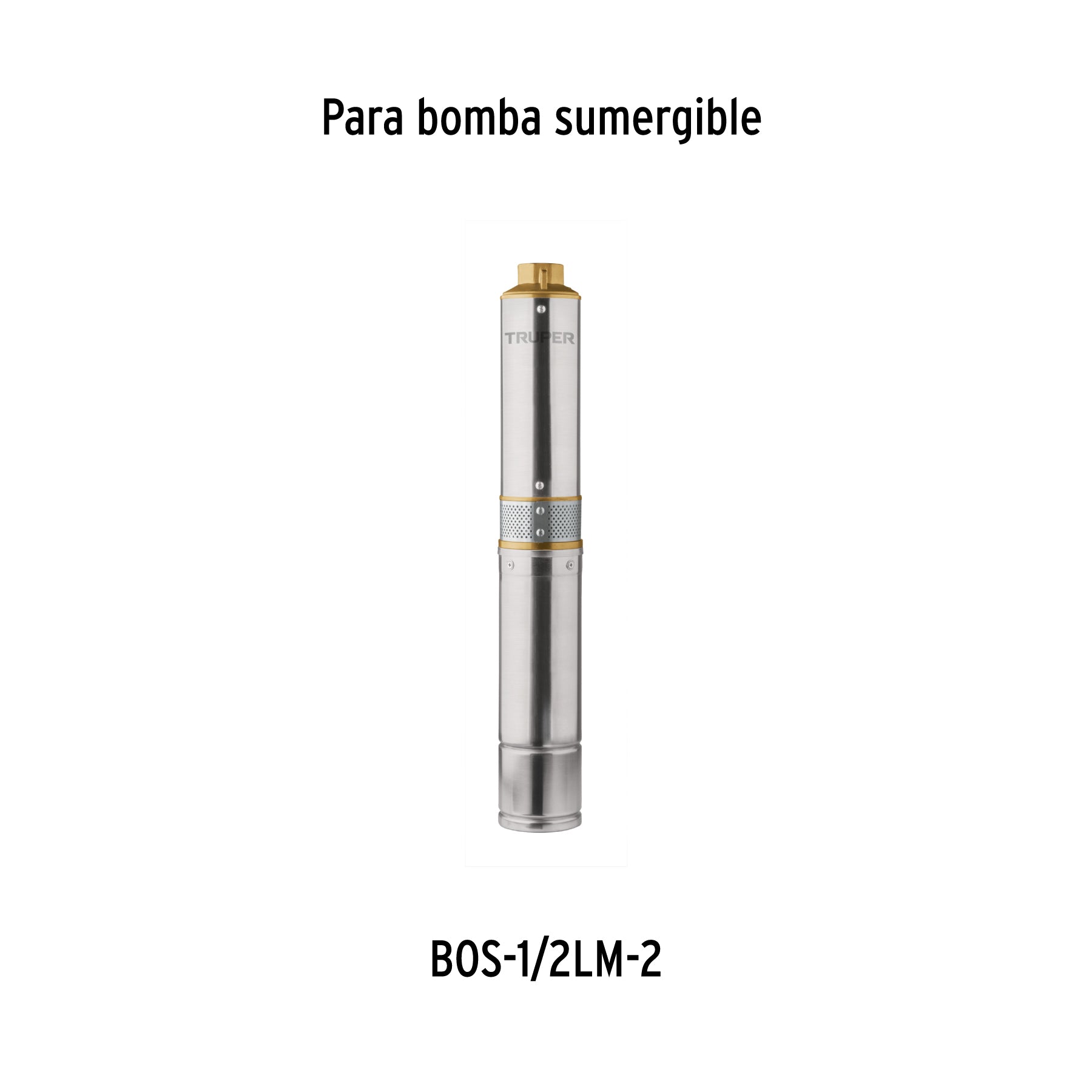 Caja de control para bomba tipo bala 1/2 HP, 220V, TRUPER. Modelo: CE-BOS-1/2LM-2