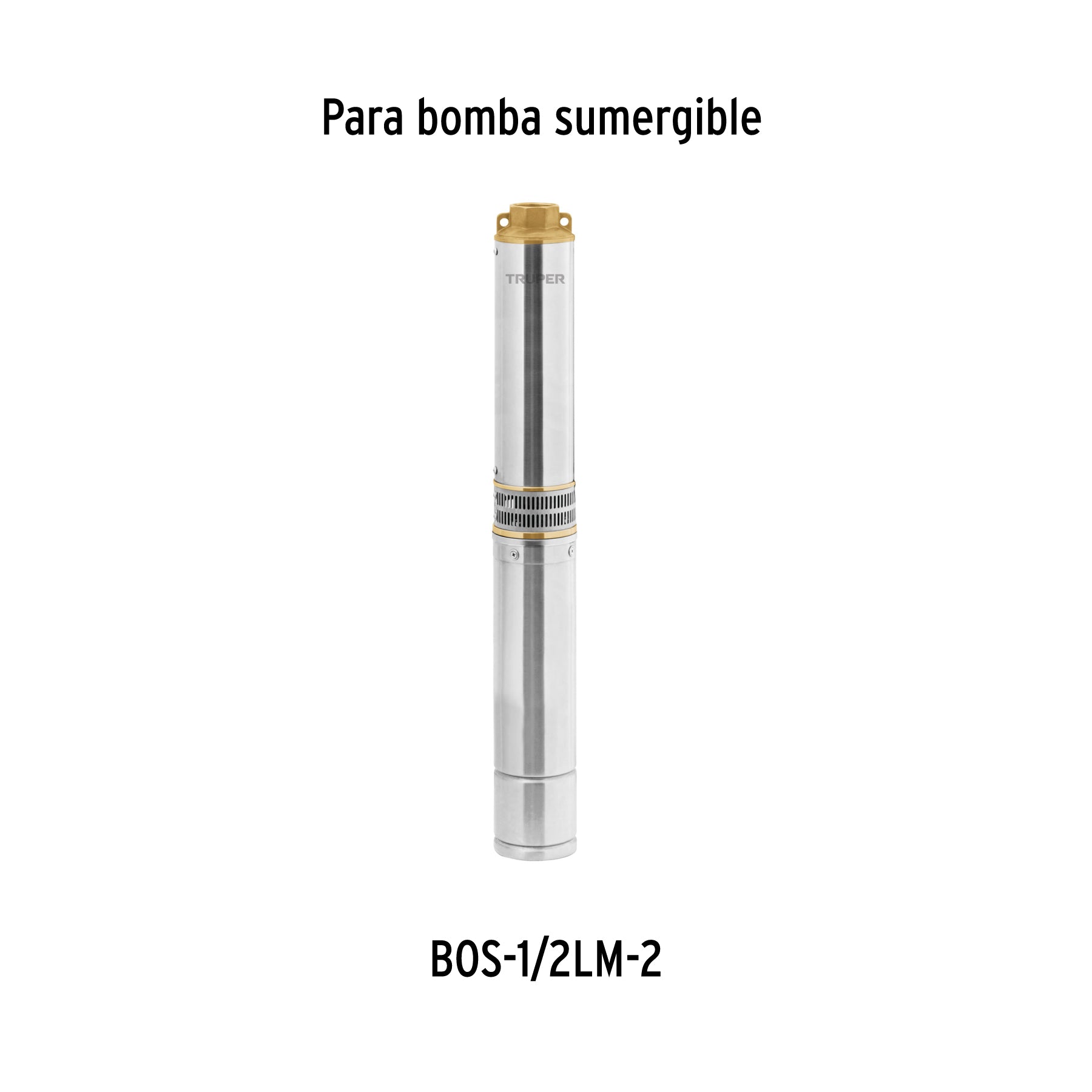 Caja de control para bomba tipo bala 1 HP, 220V, TRUPER. Modelo: CE-BOS-1LM-2