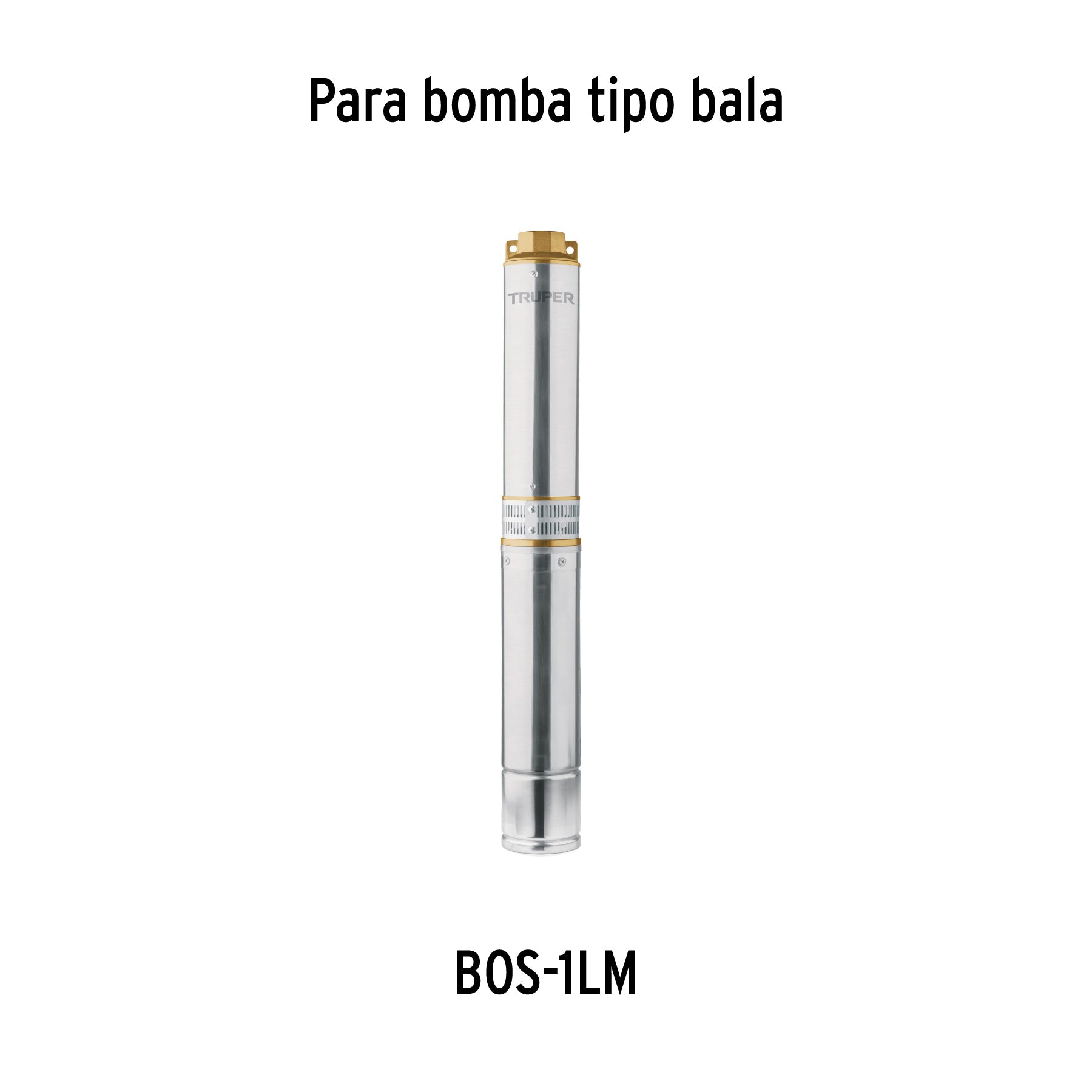 Caja de control para bomba tipo bala 1 HP, TRUPER. Modelo: CE-BOS-1LM