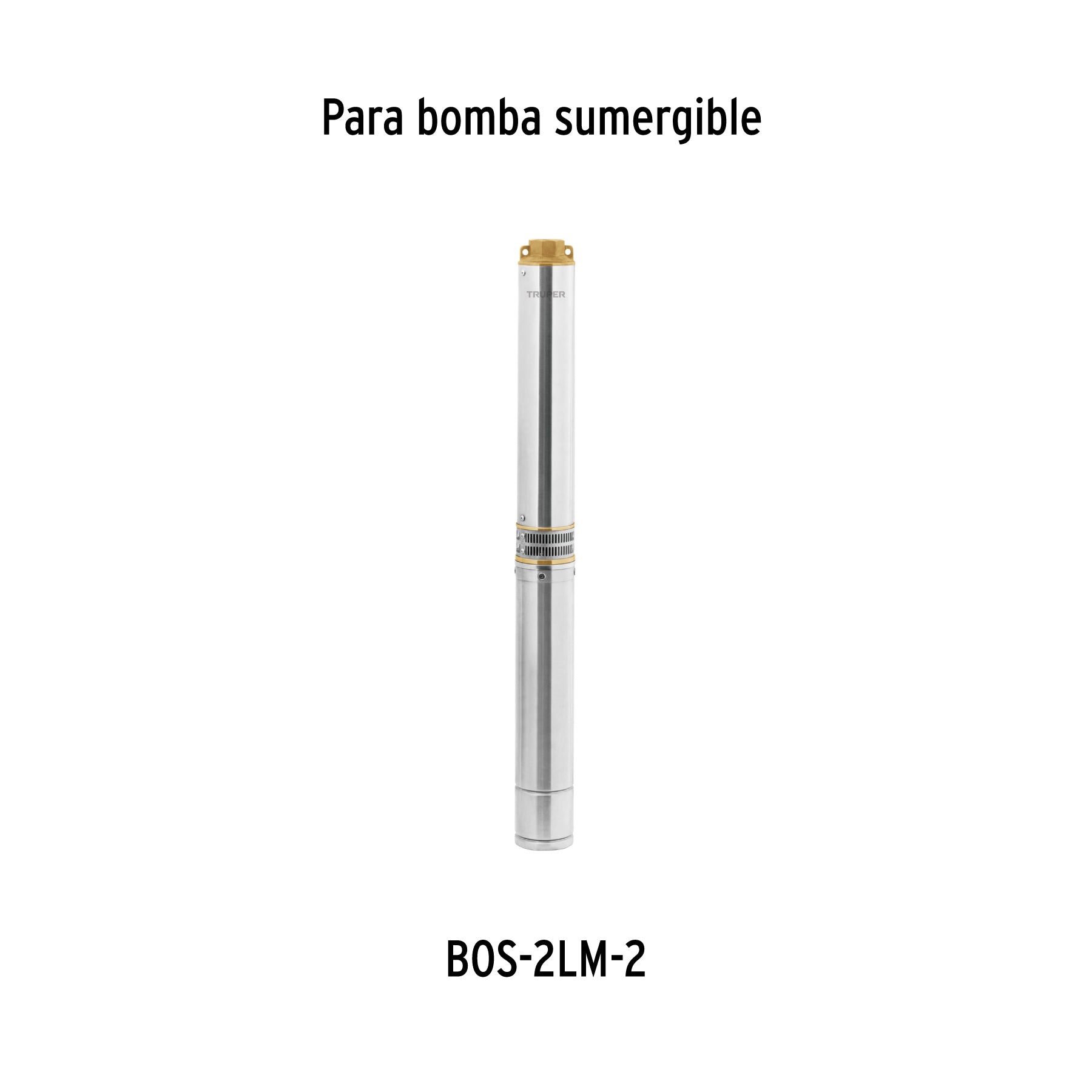 Caja de control para bomba tipo bala 2 HP, 220V, TRUPER. Modelo: CE-BOS-2LM-2
