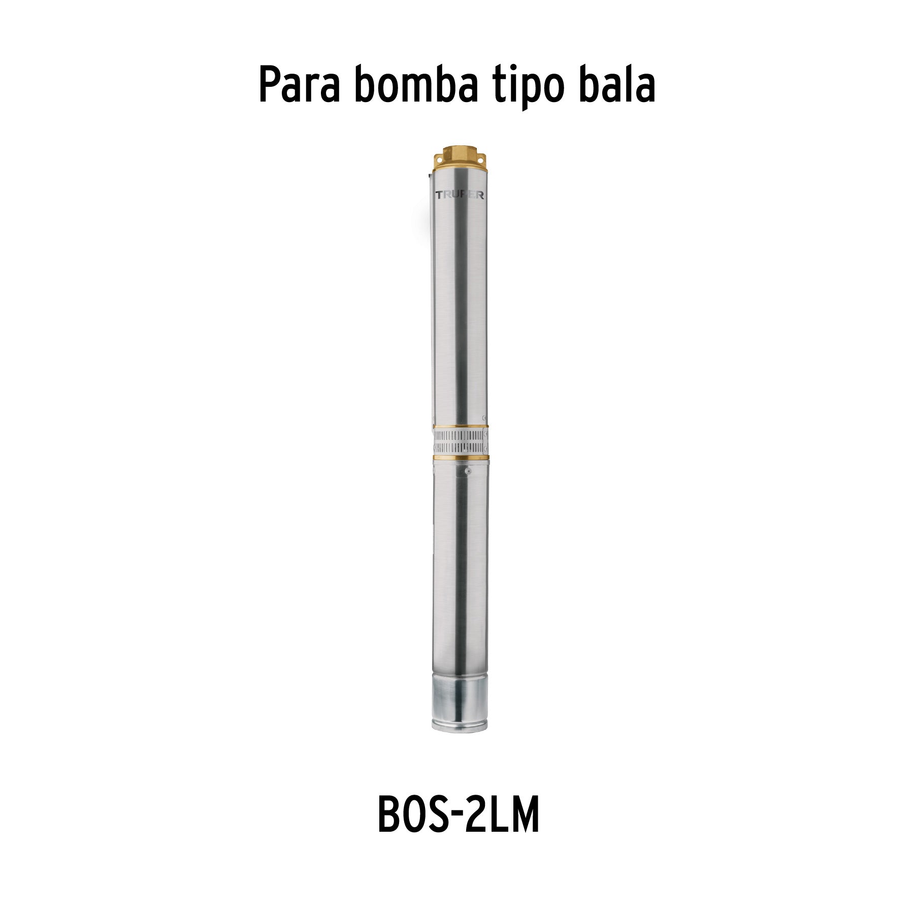 Caja de control para bomba tipo bala 2 HP, TRUPER. Modelo: CE-BOS-2LM