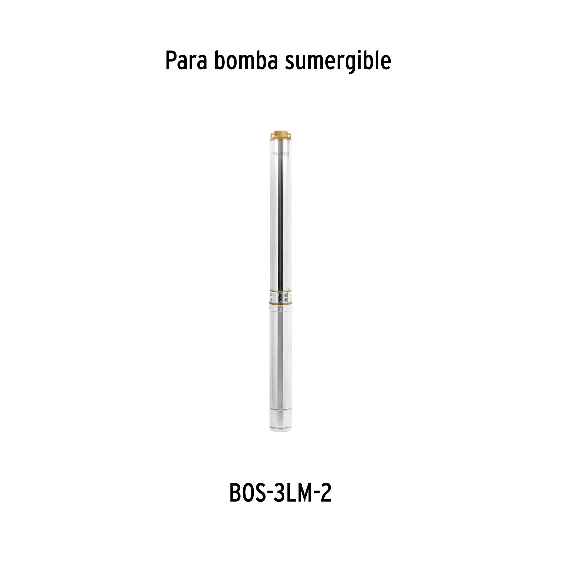 Caja de control para bomba tipo bala 3 HP, 220V, TRUPER. Modelo: CE-BOS-3LM-2