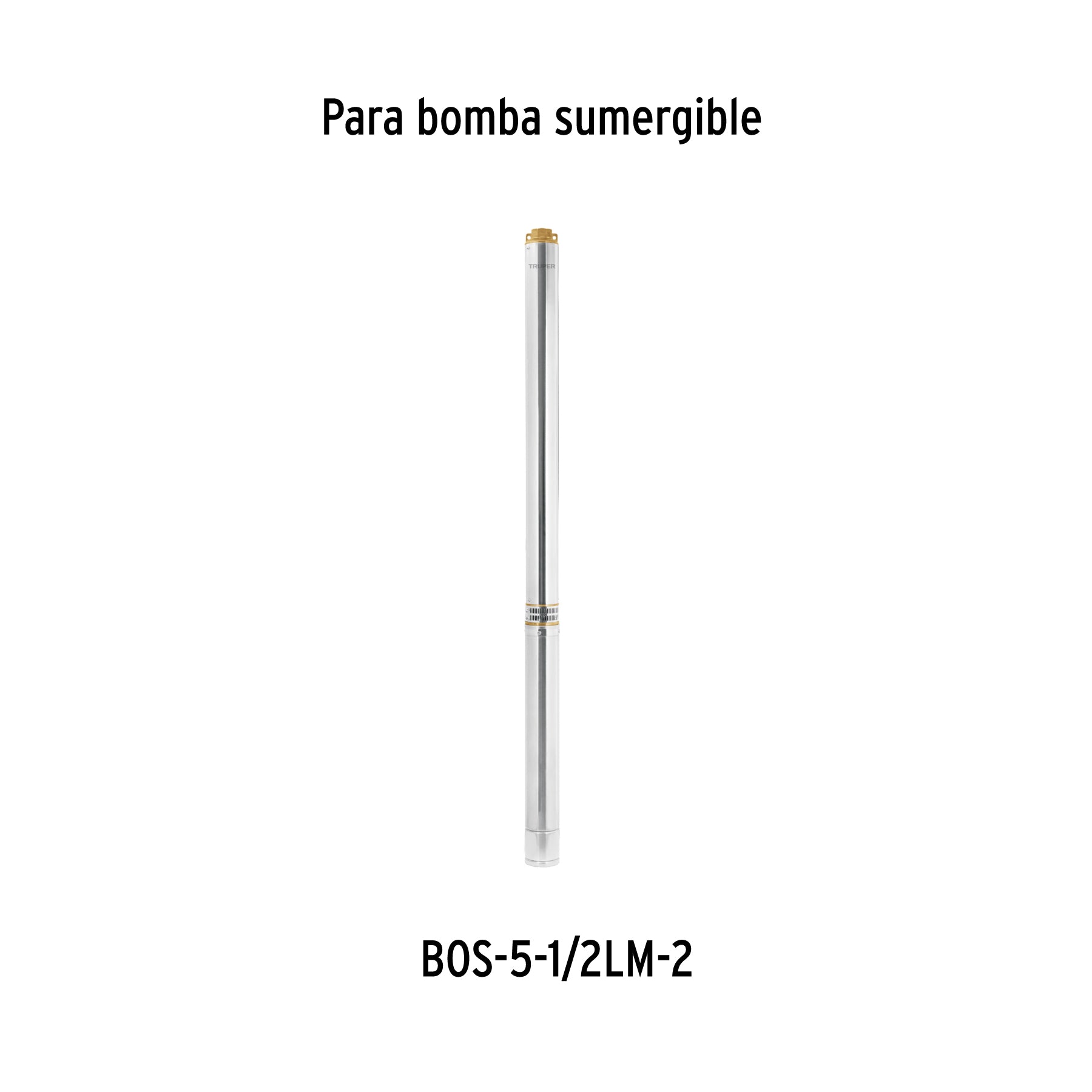 Caja de control para bomba tipo bala 5 1/2HP, 220V, TRUPER. Modelo: CE-BOS-5-1/2LM-2
