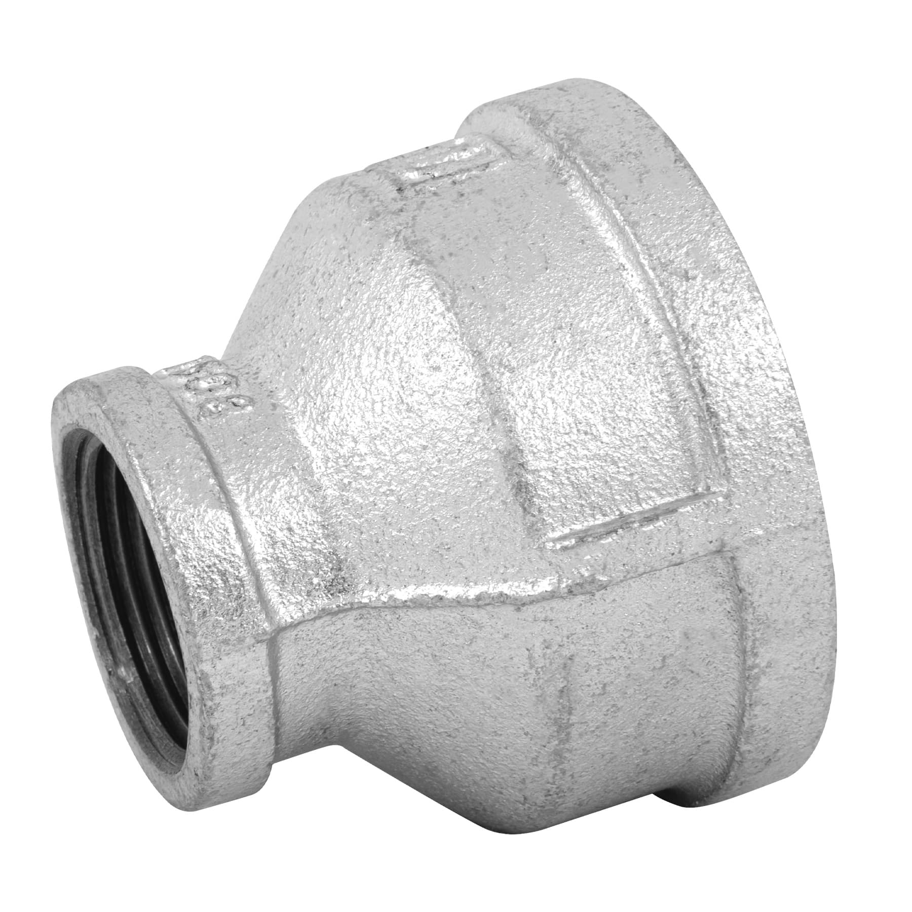 Reducción campana acero galvanizado 2' x 1', FOSET. Modelo: CG-293