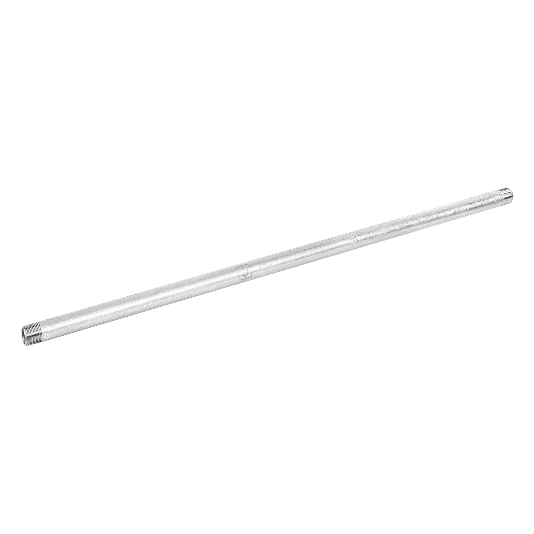 Niple de acero galvanizado 1/2' x 30', FOSET. Modelo: CG-409