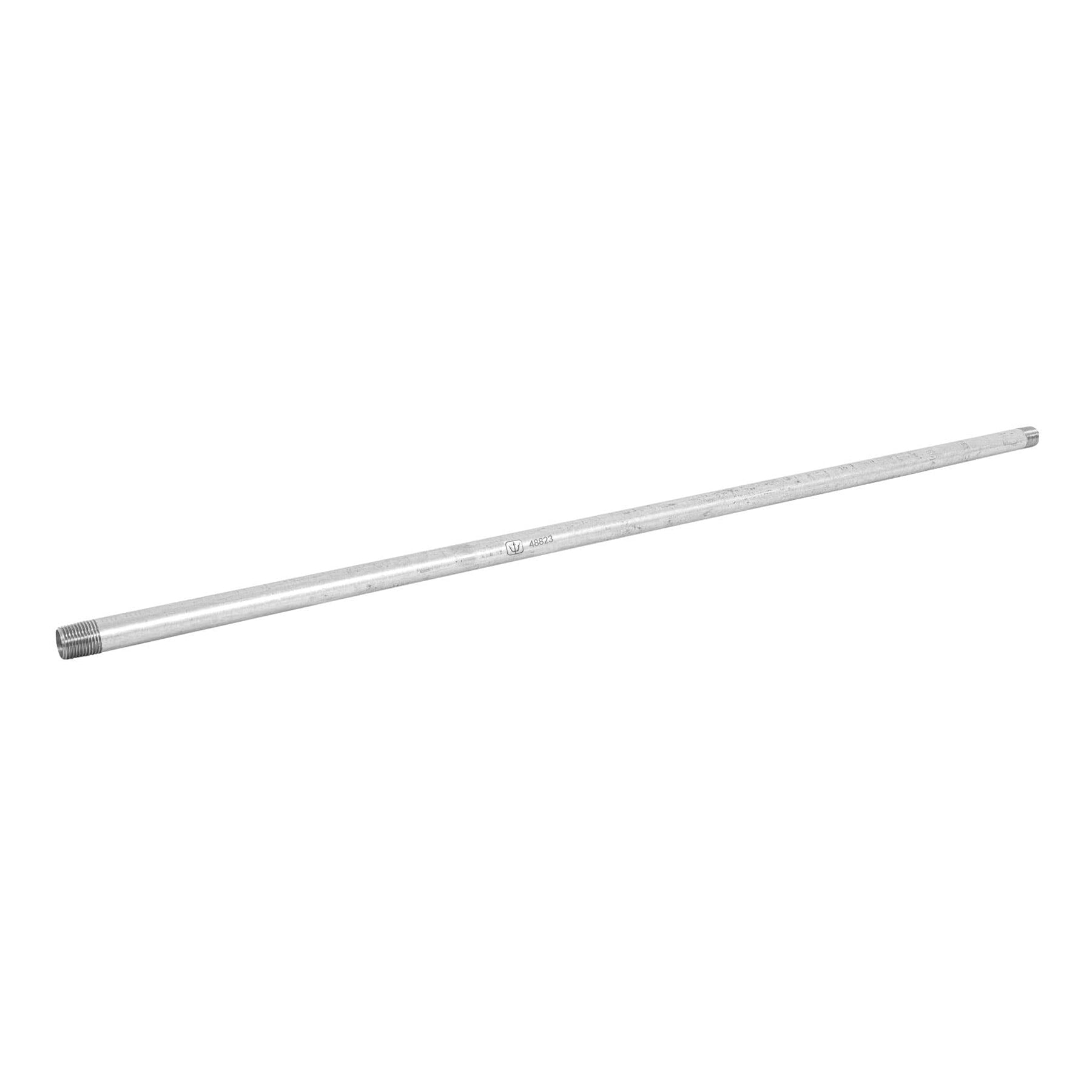 Niple de acero galvanizado 1/2 x 35', FOSET. Modelo: CG-424