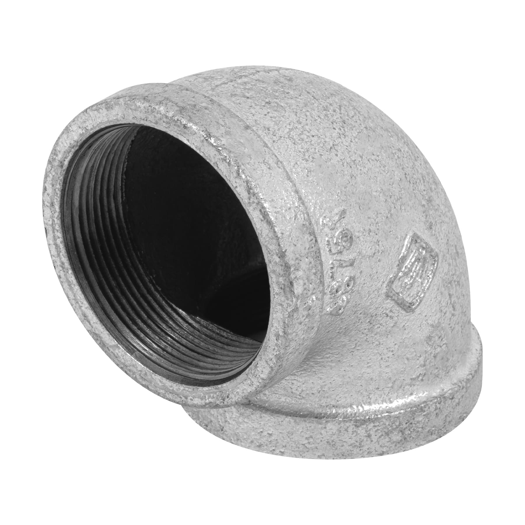 Codo 90° acero galvanizado de 2', FOSET. Modelo: CG-506