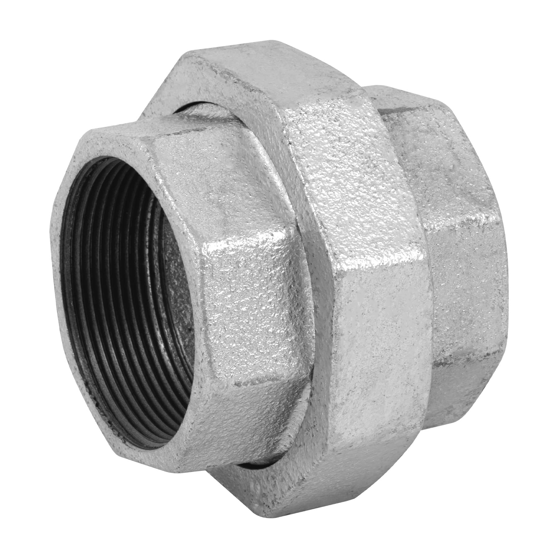 Tuerca unión 2' acero galvanizado, FOSET. Modelo: CG-976