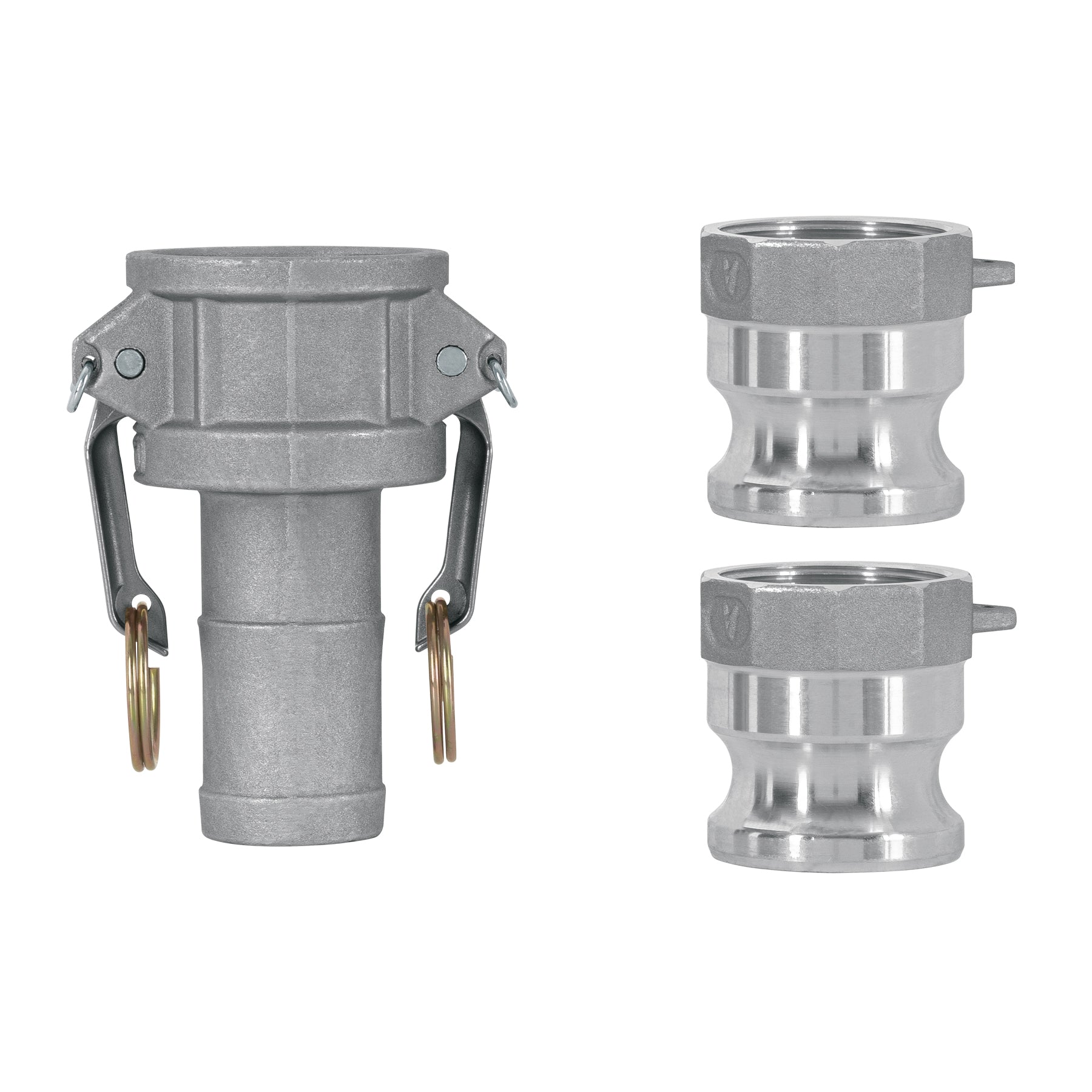 Juego de conexiones rápidas para manguera1.5' para motobomba. Modelo: CRM-15
