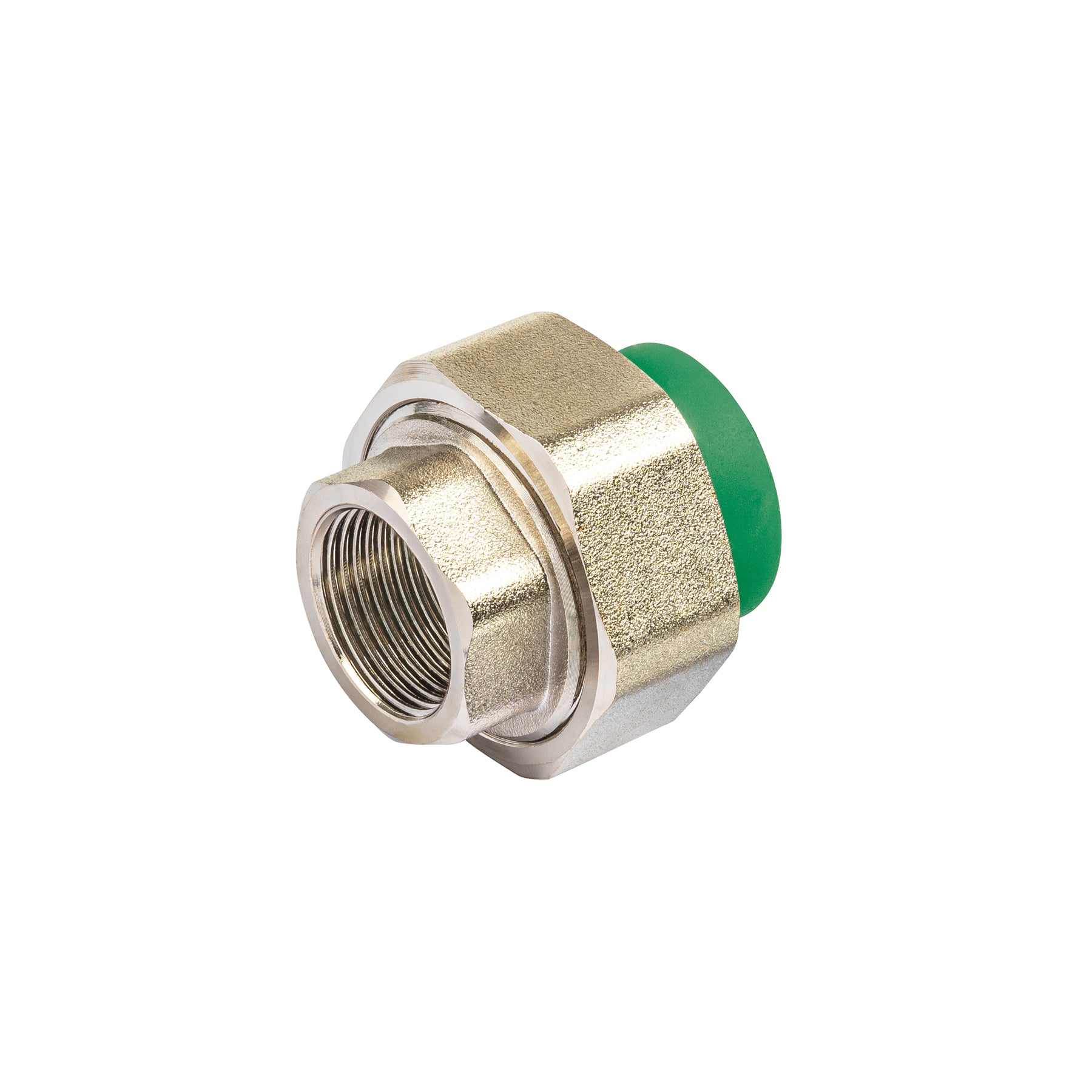 Tuerca unión PPR, mixta inserto metálico,  3/4', FOSET. Modelo: CV-982