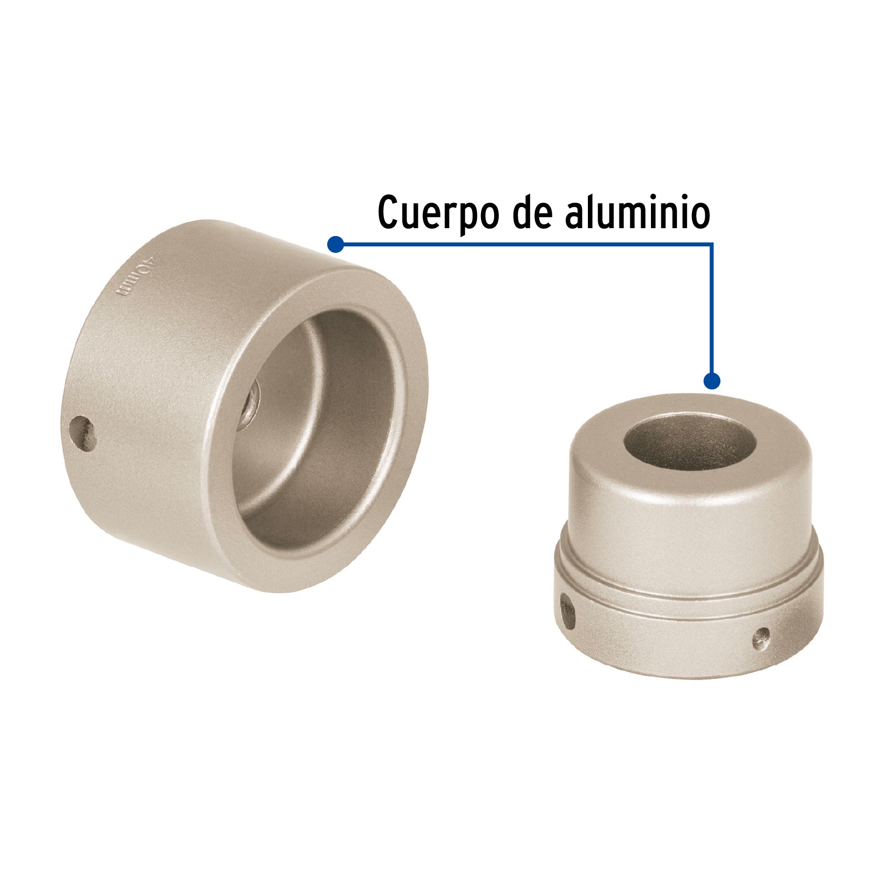 Dado para termofusora de 1-1/4' (40 mm), FOSET. Modelo: CV-D4