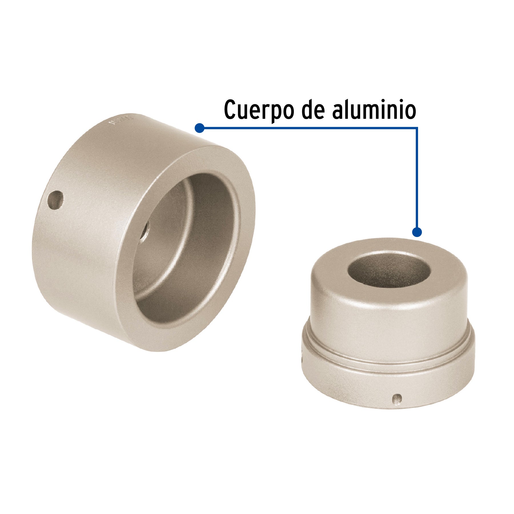 Dado para termofusora de 1-1/2' (50 mm), FOSET. Modelo: CV-D5