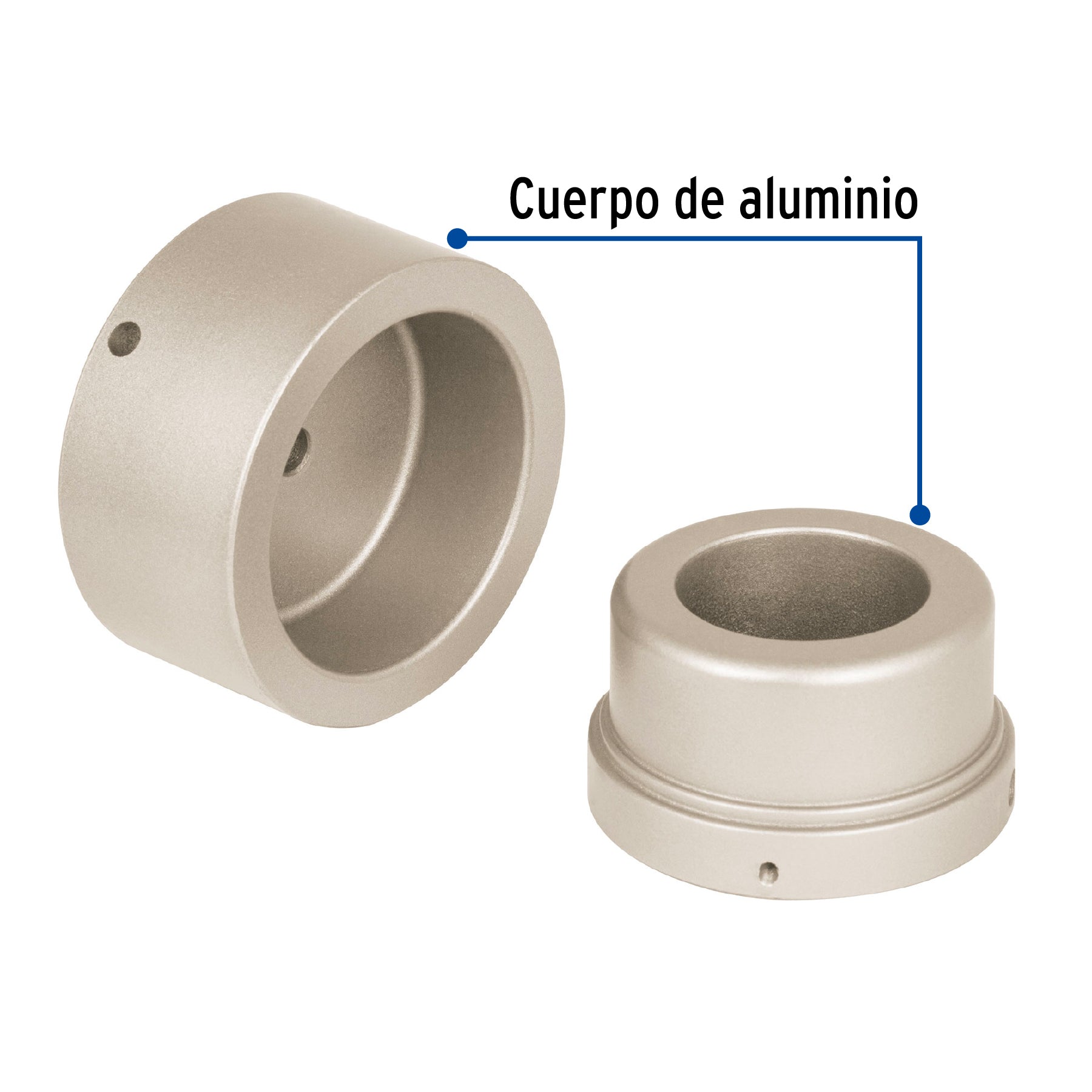 Dado para termofusora de 2' (63 mm), FOSET. Modelo: CV-D6