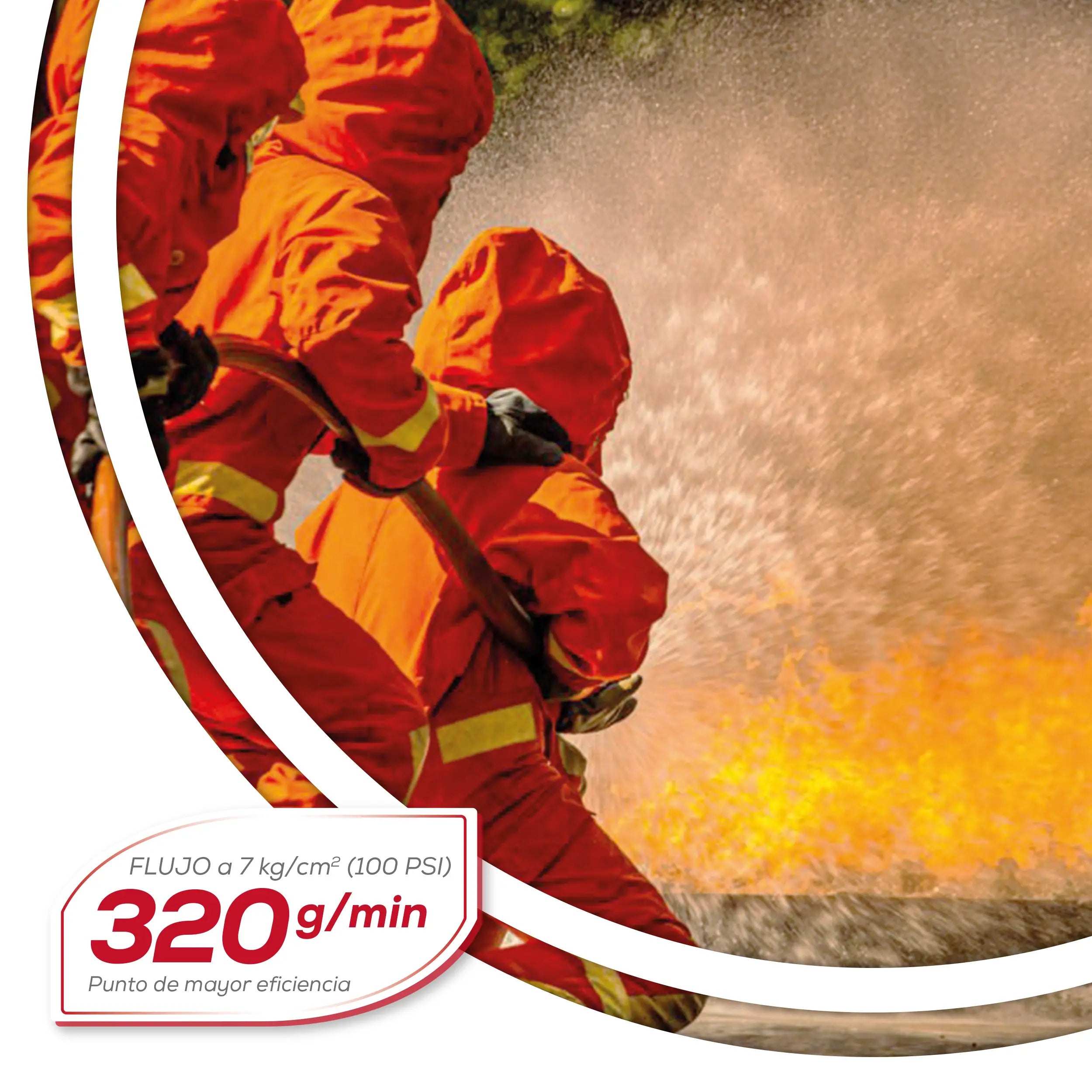 Bomba contra incendio 45 HP 12 V Marca EVANS. Modelo: 9IAMD4500F-SCI