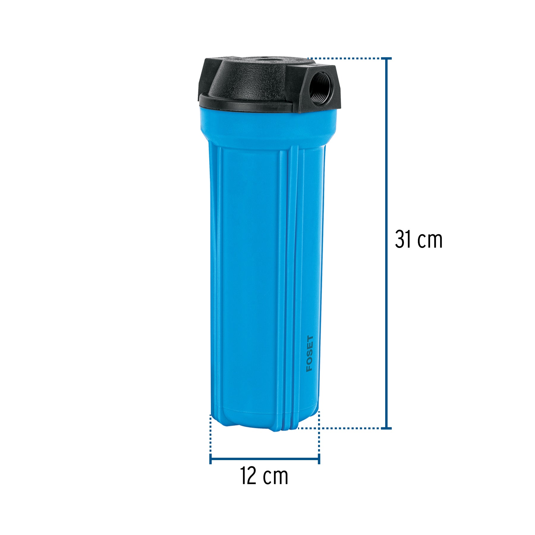 Filtro de sedimentos para agua, FOSET. Modelo: FILA-P1