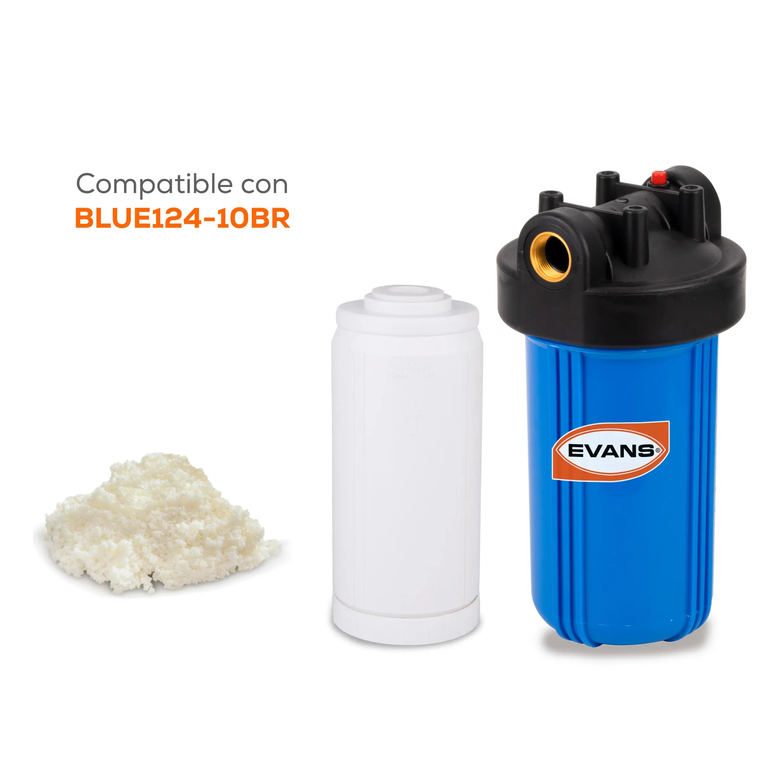 Cartucho ANTI SARRO 3 gpm 11 LPM Marca EVANS. Modelo: ANTI-SARRO-3