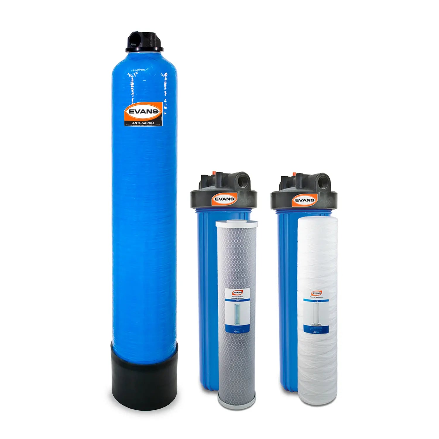 Inhibidor de incrustaciones 57 LPM Marca EVANS. Modelo: KIT-ANTISARRO15