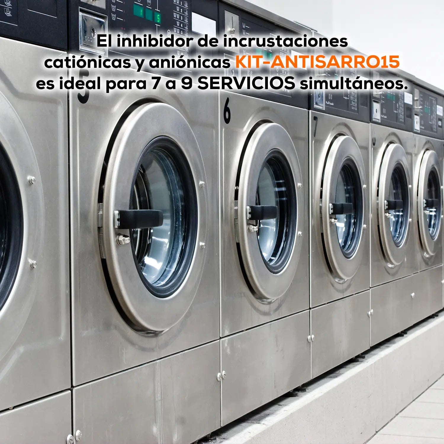 Inhibidor de incrustaciones 57 LPM Marca EVANS. Modelo: KIT-ANTISARRO15