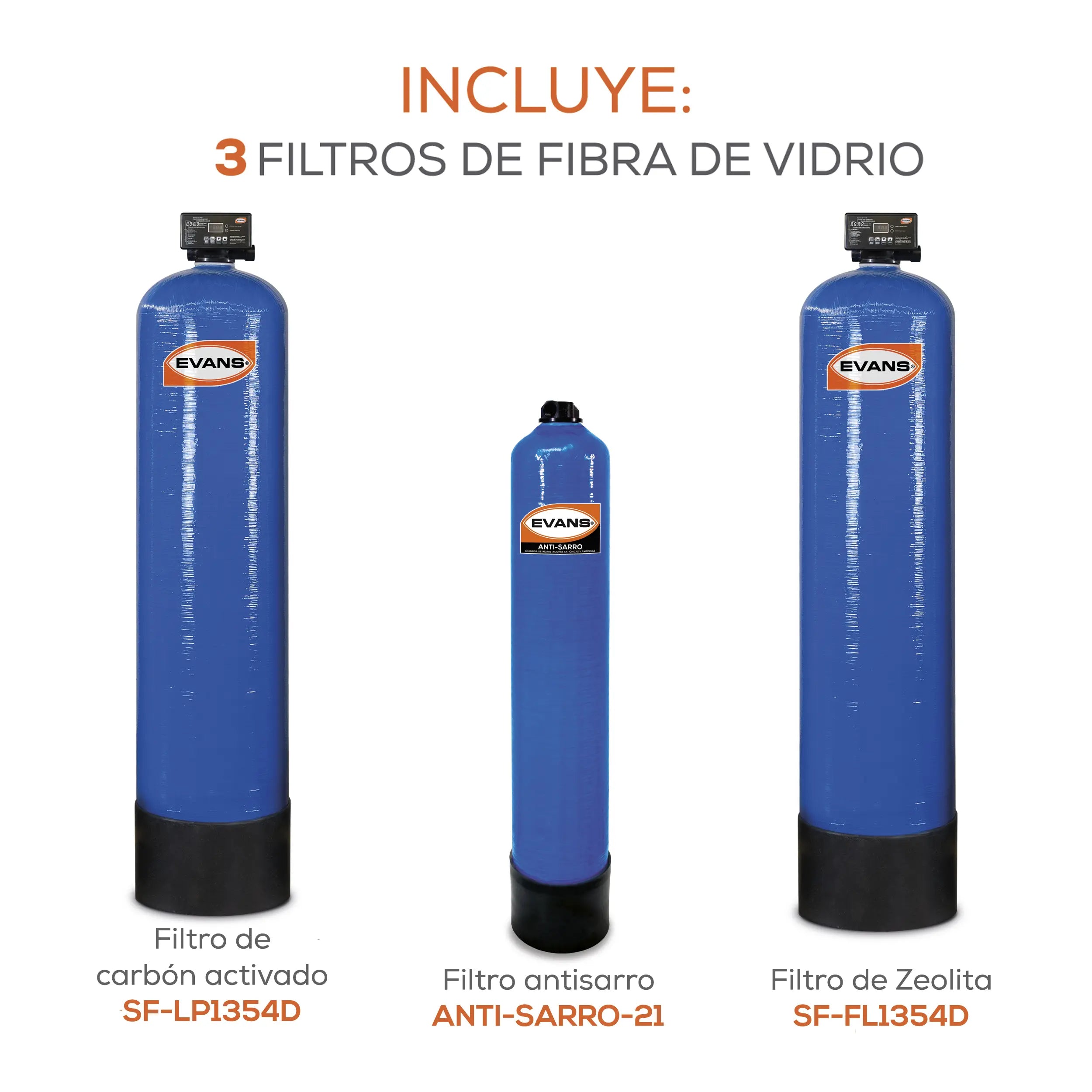 Inhibidor de incrustaciones 79 LPM Marca EVANS. Modelo: KIT-ANTISARRO21