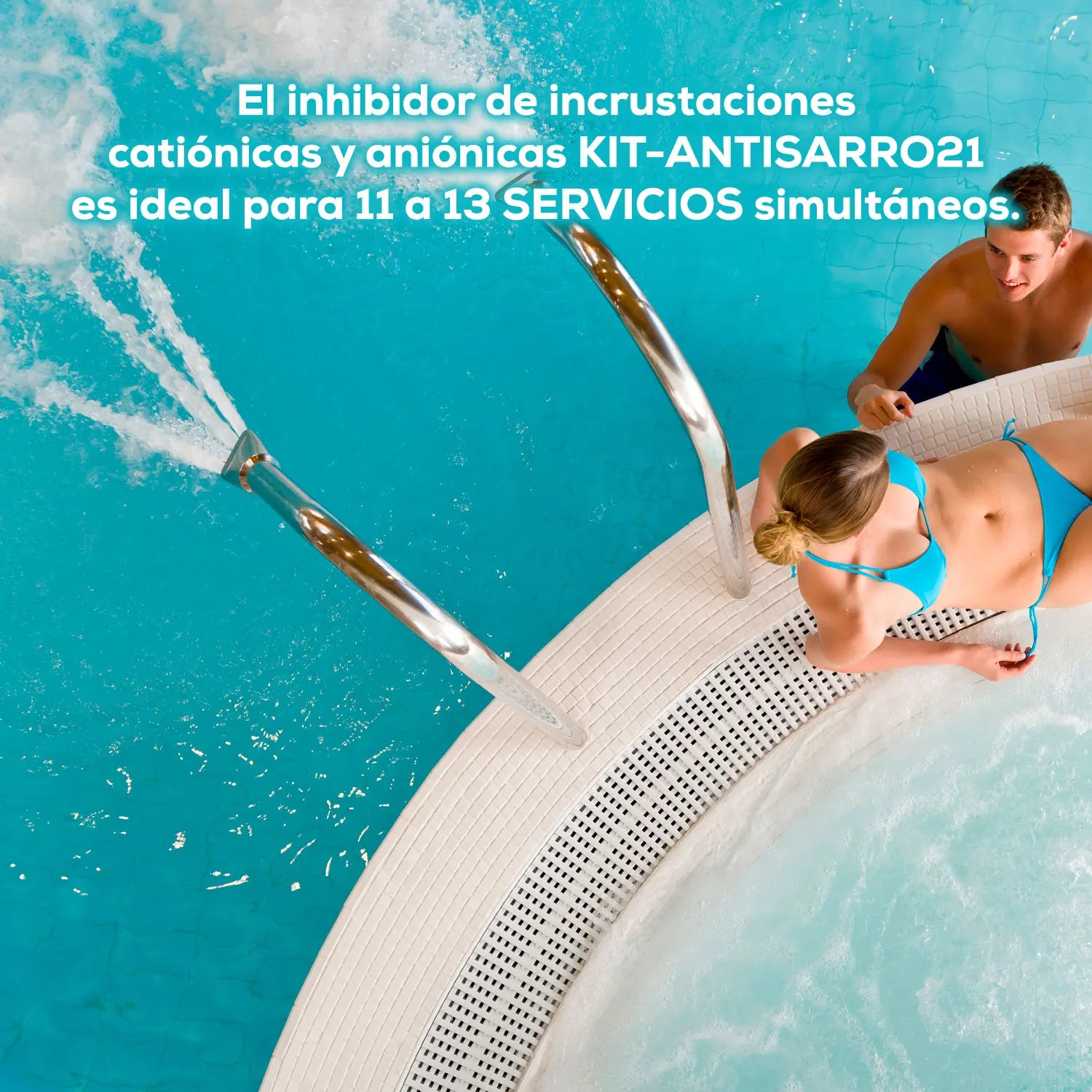 Inhibidor de incrustaciones 79 LPM Marca EVANS. Modelo: KIT-ANTISARRO21